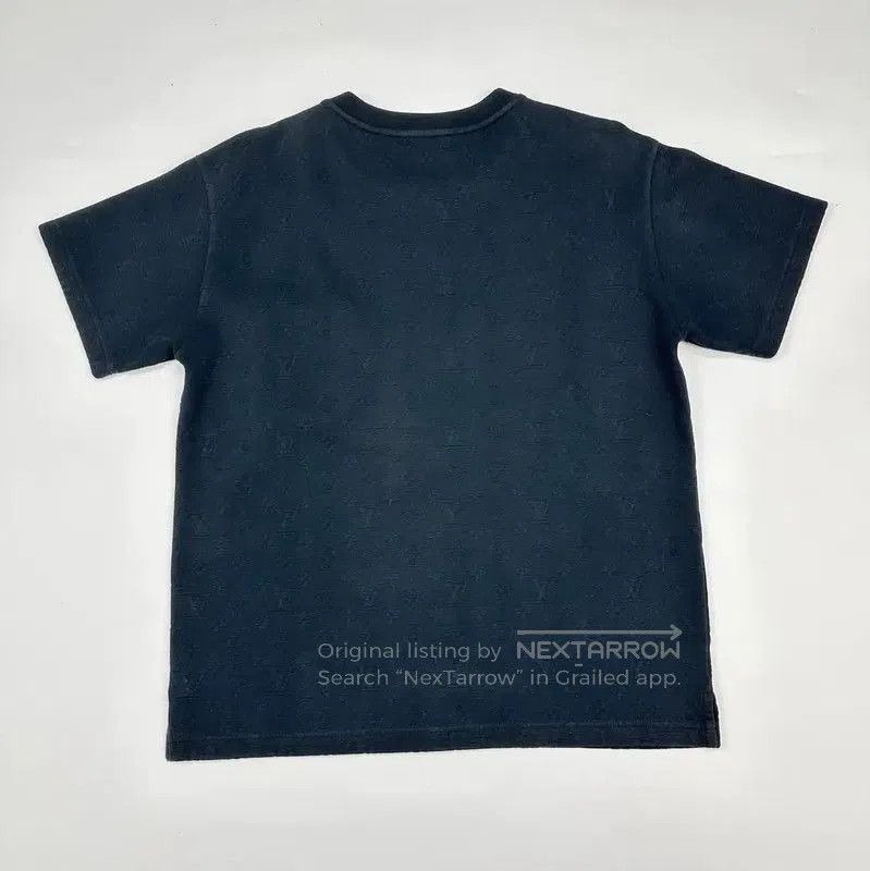 Louis Vuitton Louis Vuitton Black Cotton Women's T. Size M / US 6-8 / IT 42-44 - 2 Thumbnail