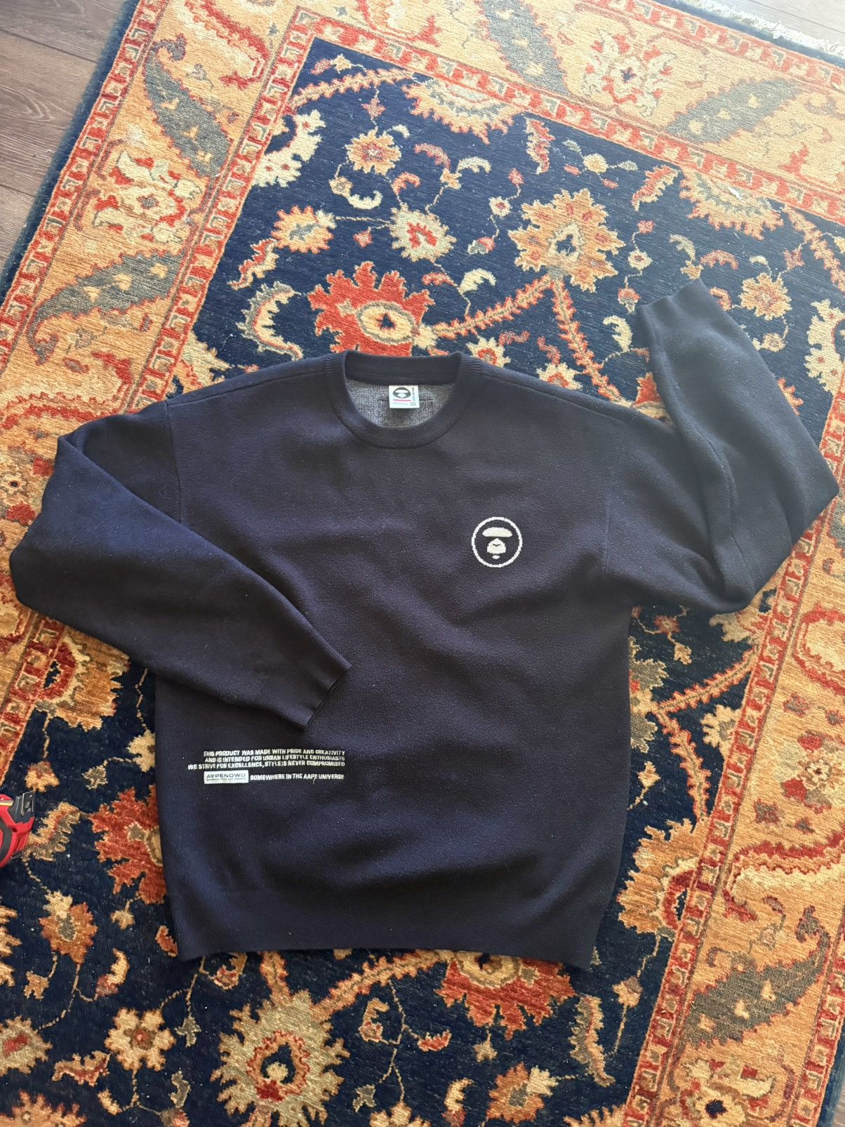 Aape Aape Sweatshirt Crewneck By Bathing Ape Men Double Sided Size US M / EU 48-50 / 2 - 9 Thumbnail