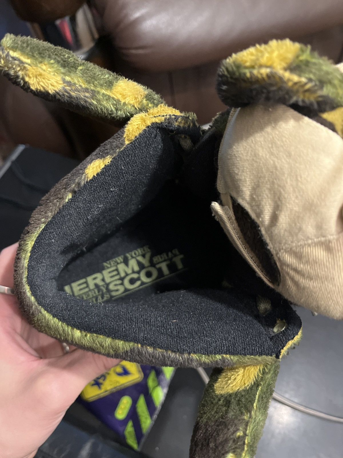Adidas × Jeremy Scott JEREMY SCOTT X ADIDAS Camo Bear Size US 8.5 / EU 41-42 - 6 Thumbnail