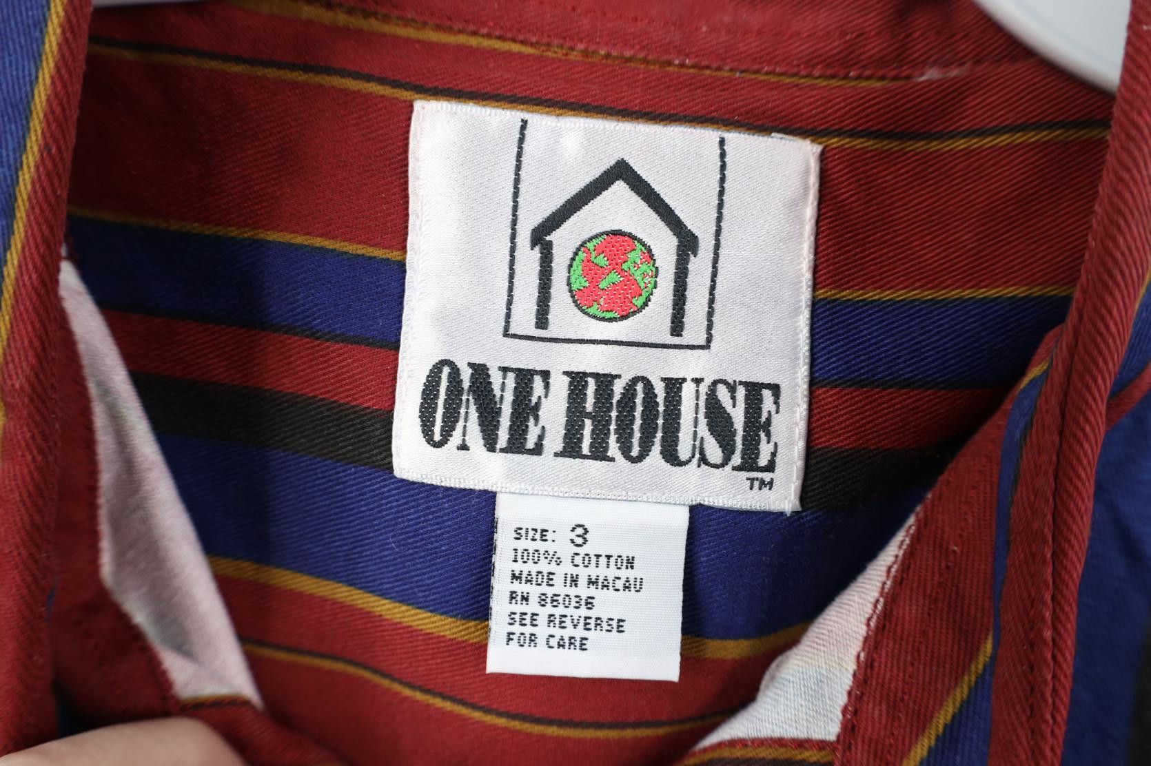 Vintage Deadstock Vintage 90s Streetwear Big Pocket Button Shirt Size US XXL / EU 58 / 5 - 9 Thumbnail
