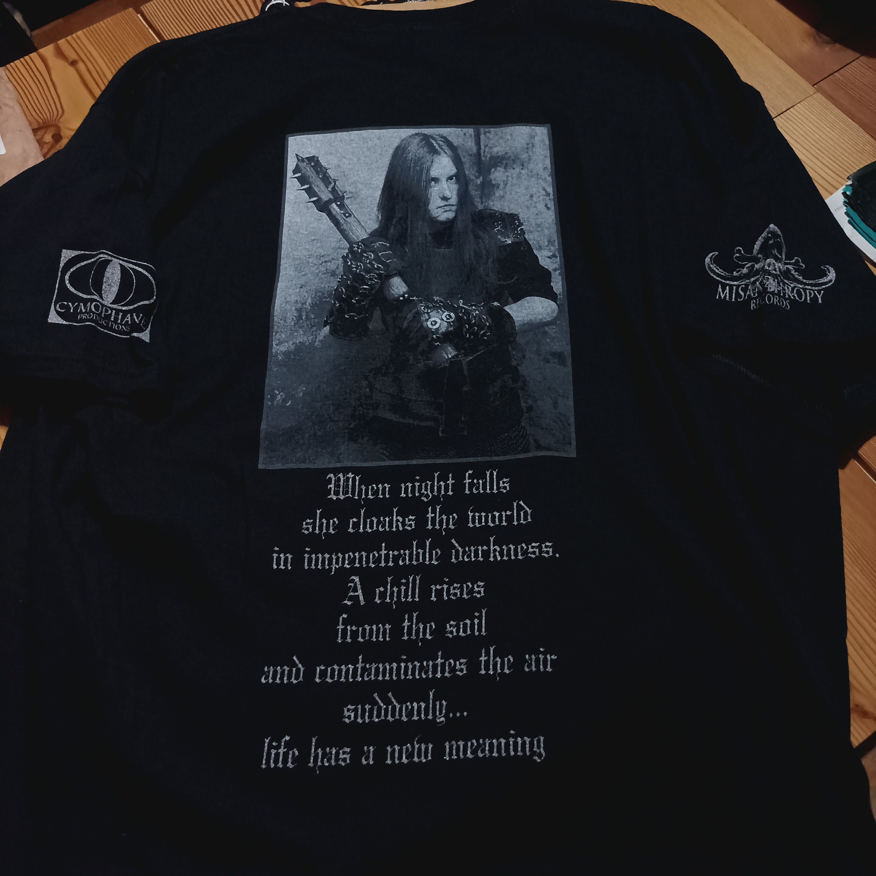 Vintage Aske/Demo Burzum 2006 t-shirt Size US XL / EU 56 / 4 - 2 Thumbnail