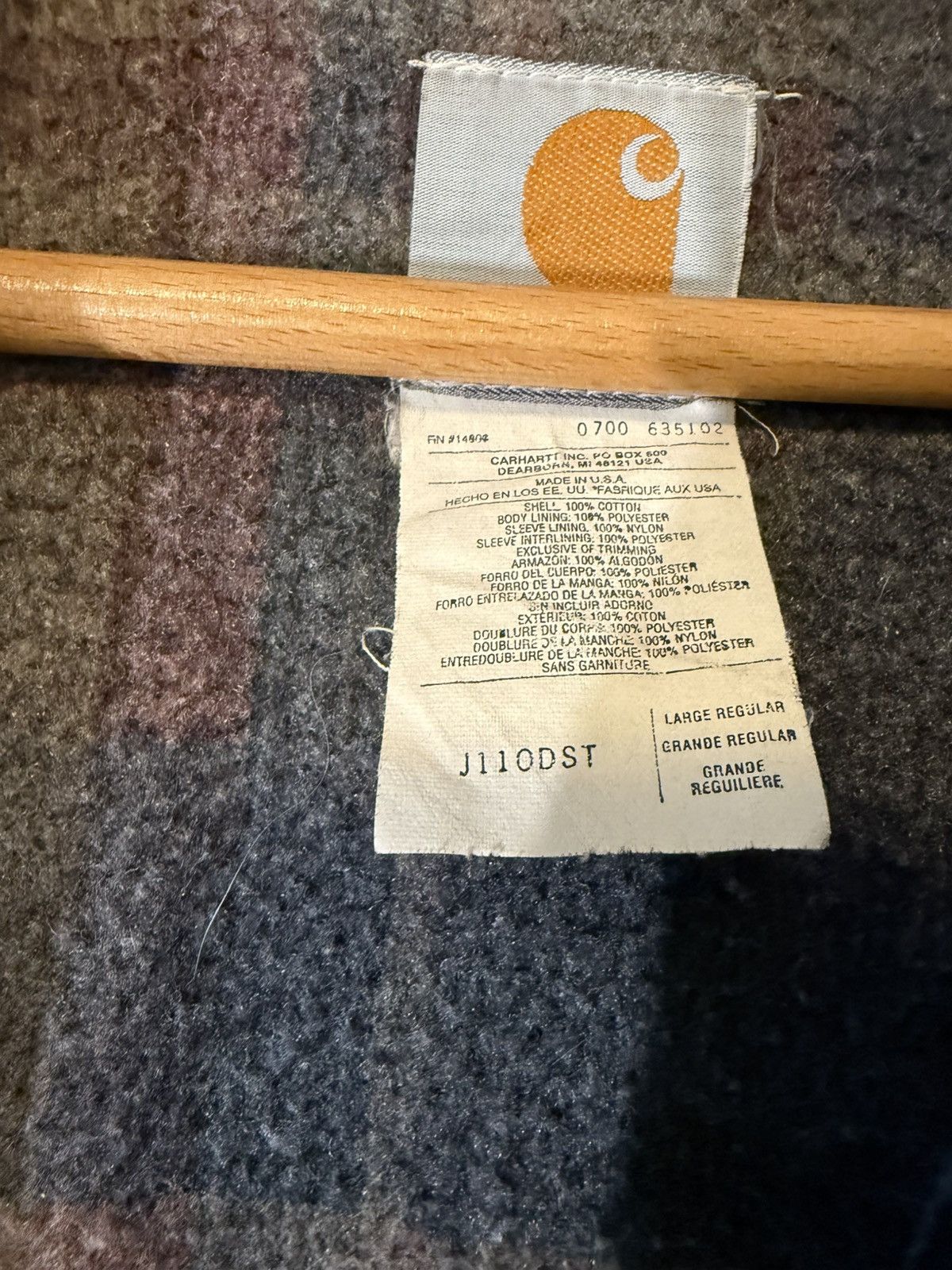 Carhartt Carhartt J110 DST Large Size US L / EU 52-54 / 3 - 2 Thumbnail