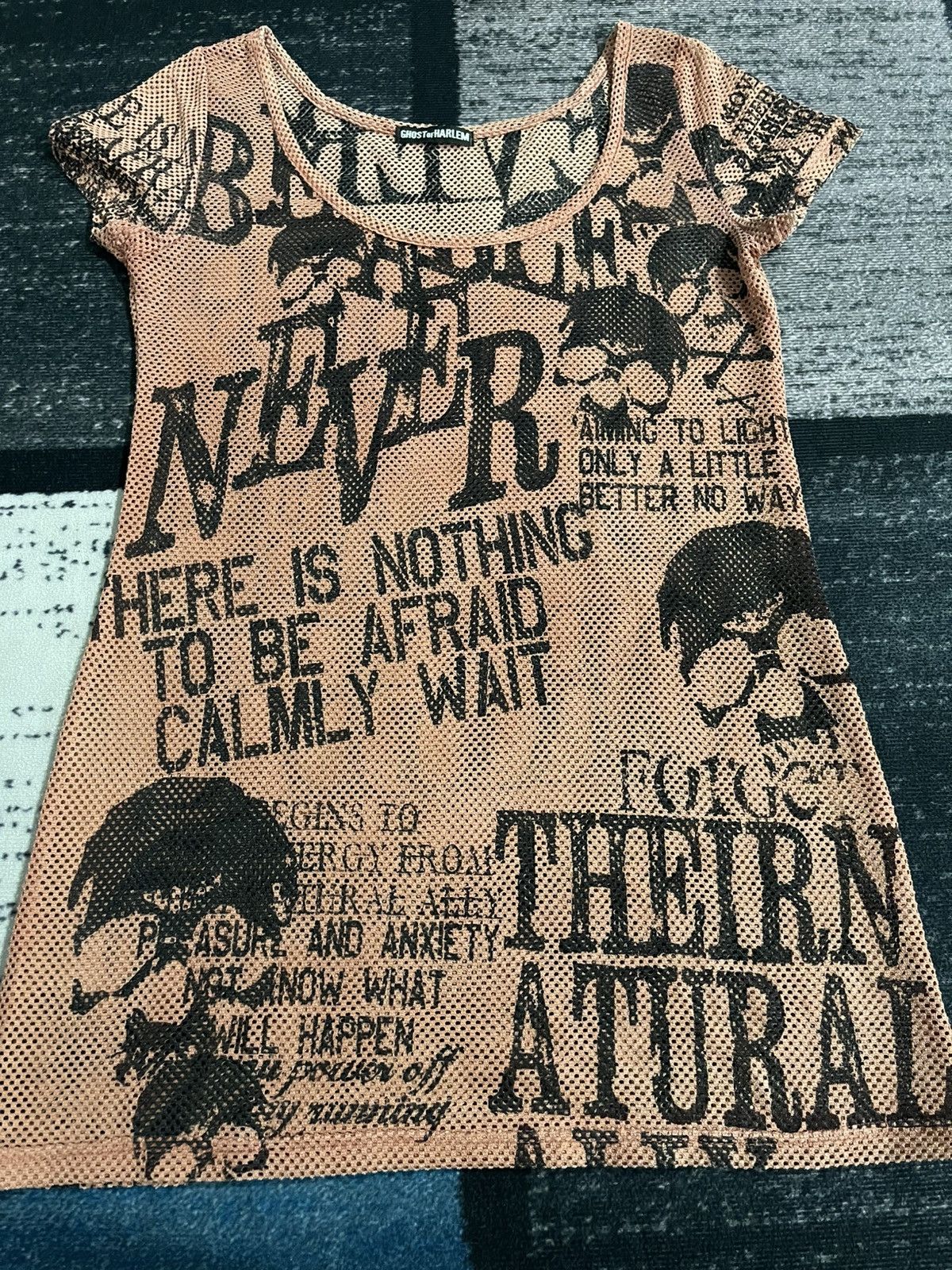 Japanese Brand × Vintage Vintage Ghost of Harlem Printed Skull Dress Size XS / US 0-2 / IT 36-38 - 5 Thumbnail