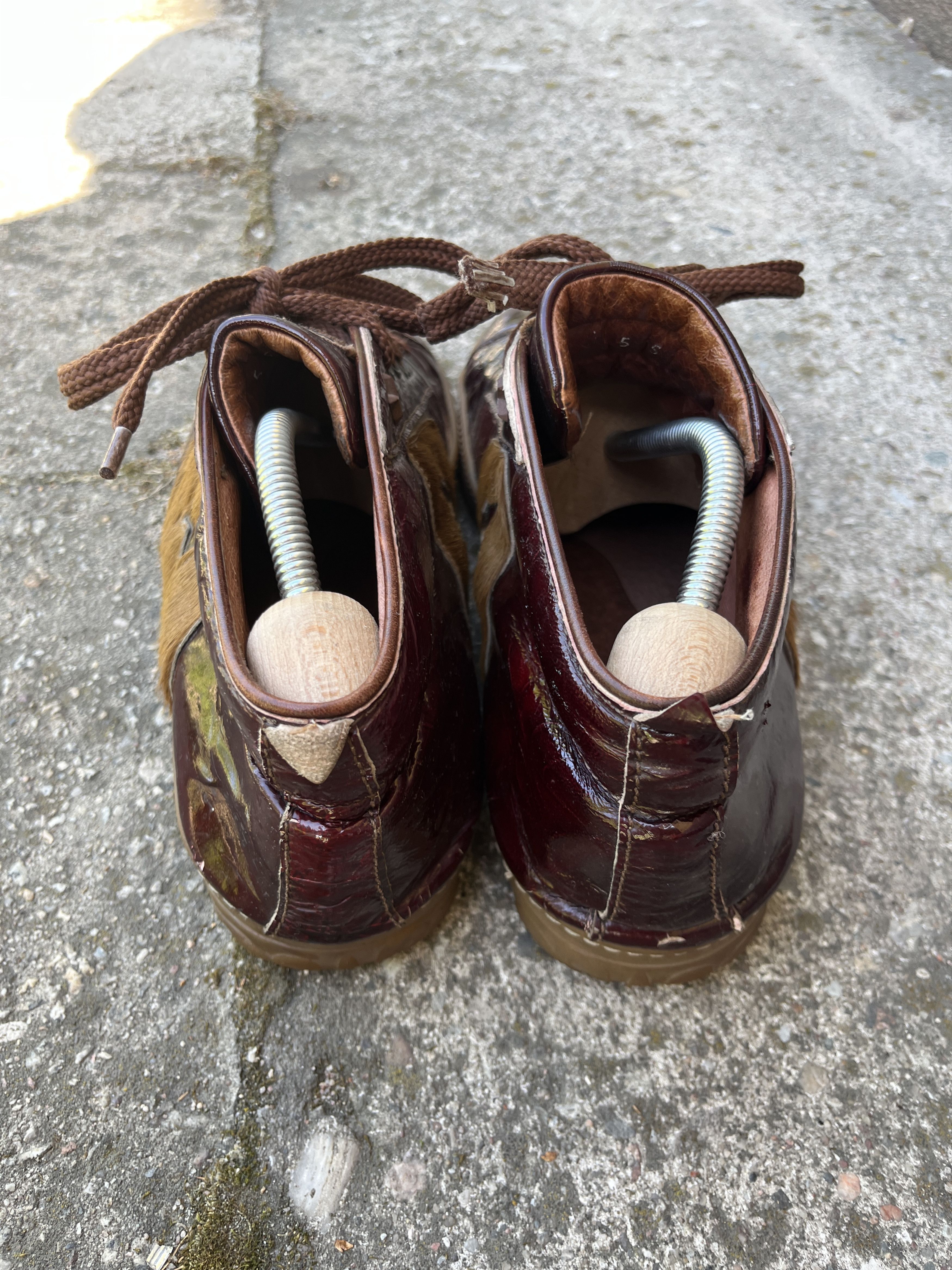 Other gino rossi grunge punk patent leather sneakers one star Size US 13 / EU 46 - 6 Thumbnail