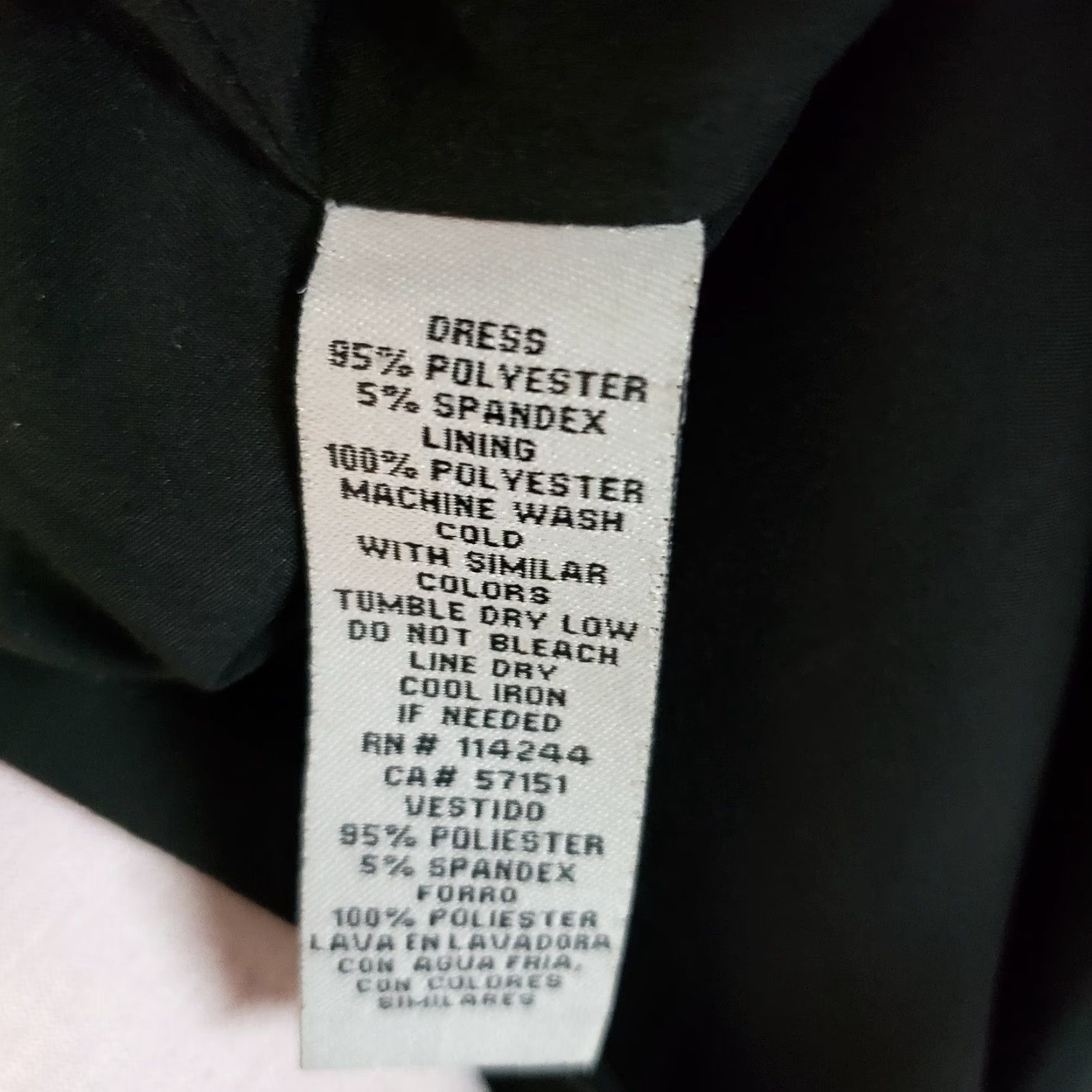 Vintage Eliza J Womens Dress 10P Gray Pink Striped Half Sleeves Exposed Zipper Shirt Dress Womens 10P Size L / US 10 / IT 46 - 5 Thumbnail