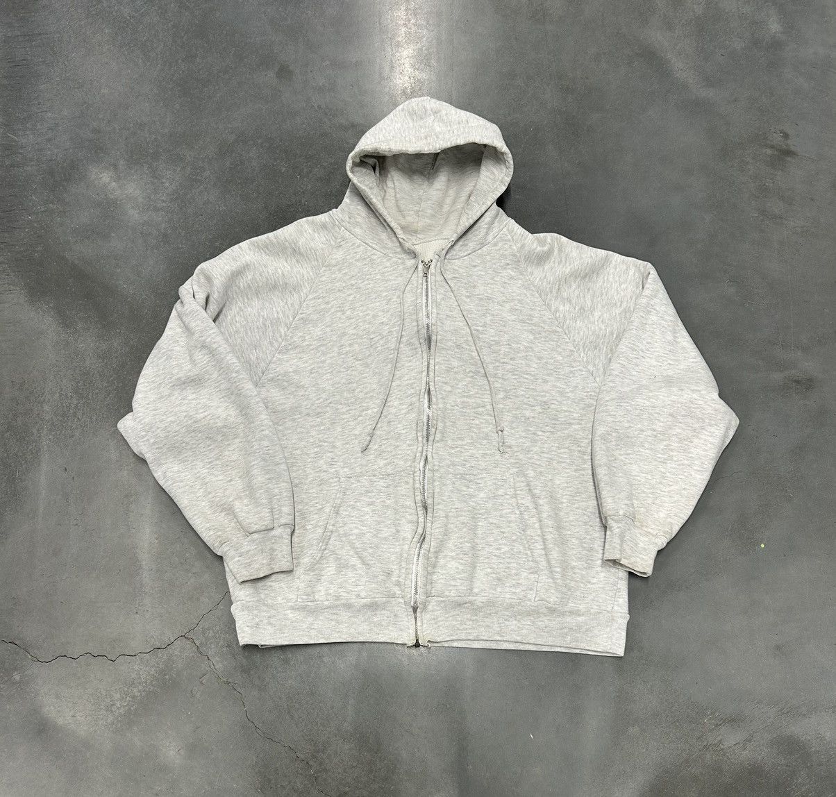Other Grey and white thermal lined zip up hoodie Size US L / EU 52-54 / 3 - 1 Thumbnail