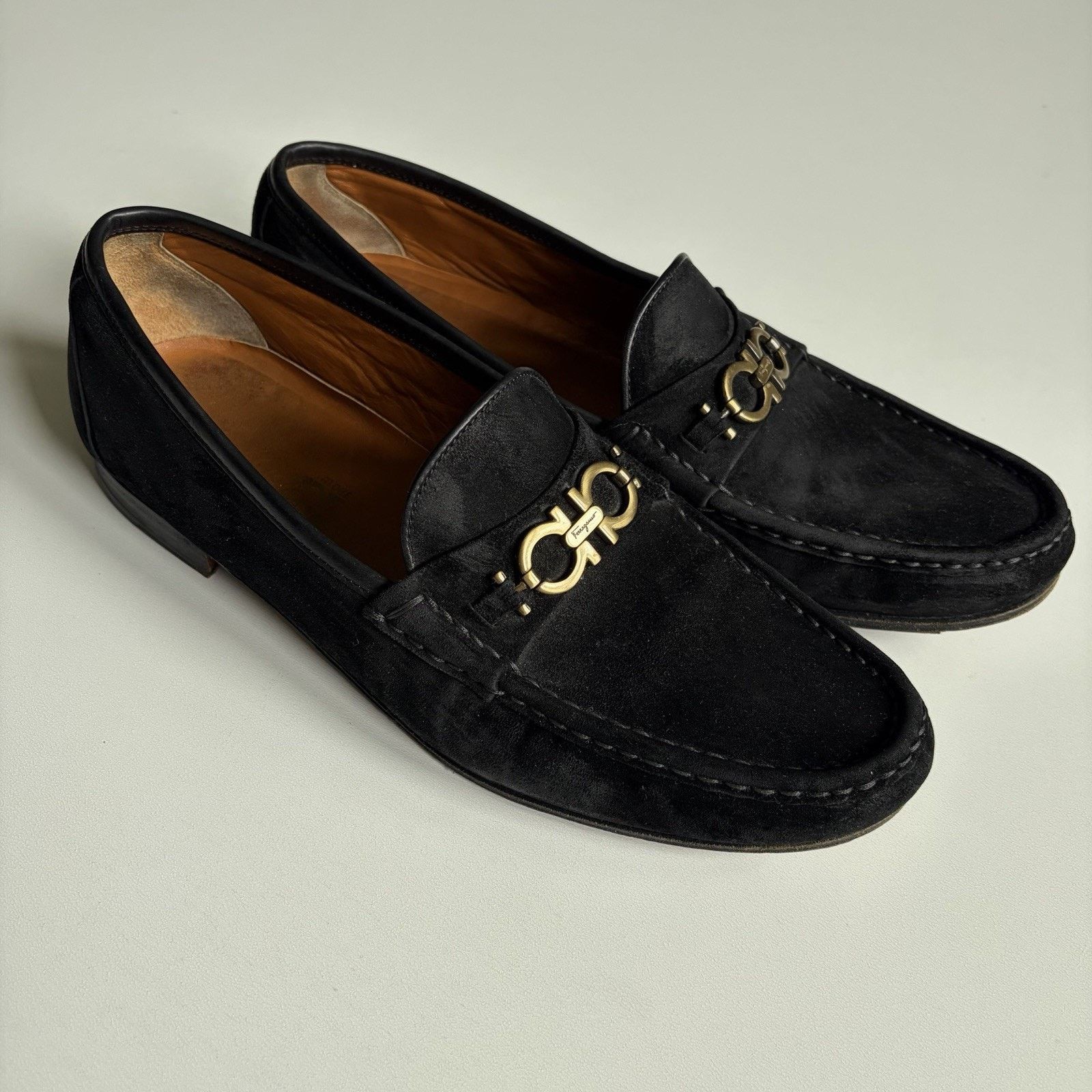 Salvatore Ferragamo $850 FERRAGAMO - Gray Suede  display picture 1