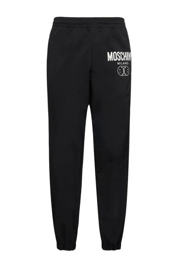 Moschino o1y0225 Logo Jogger & Sweatpant in Black Size US 32 / EU 48 - 1 Thumbnail