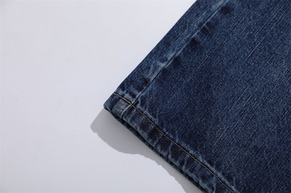 Vintage Men's Casual Hippie Flared Jeans — Washed & Distressed Size US 32 / EU 48 - 5 Thumbnail