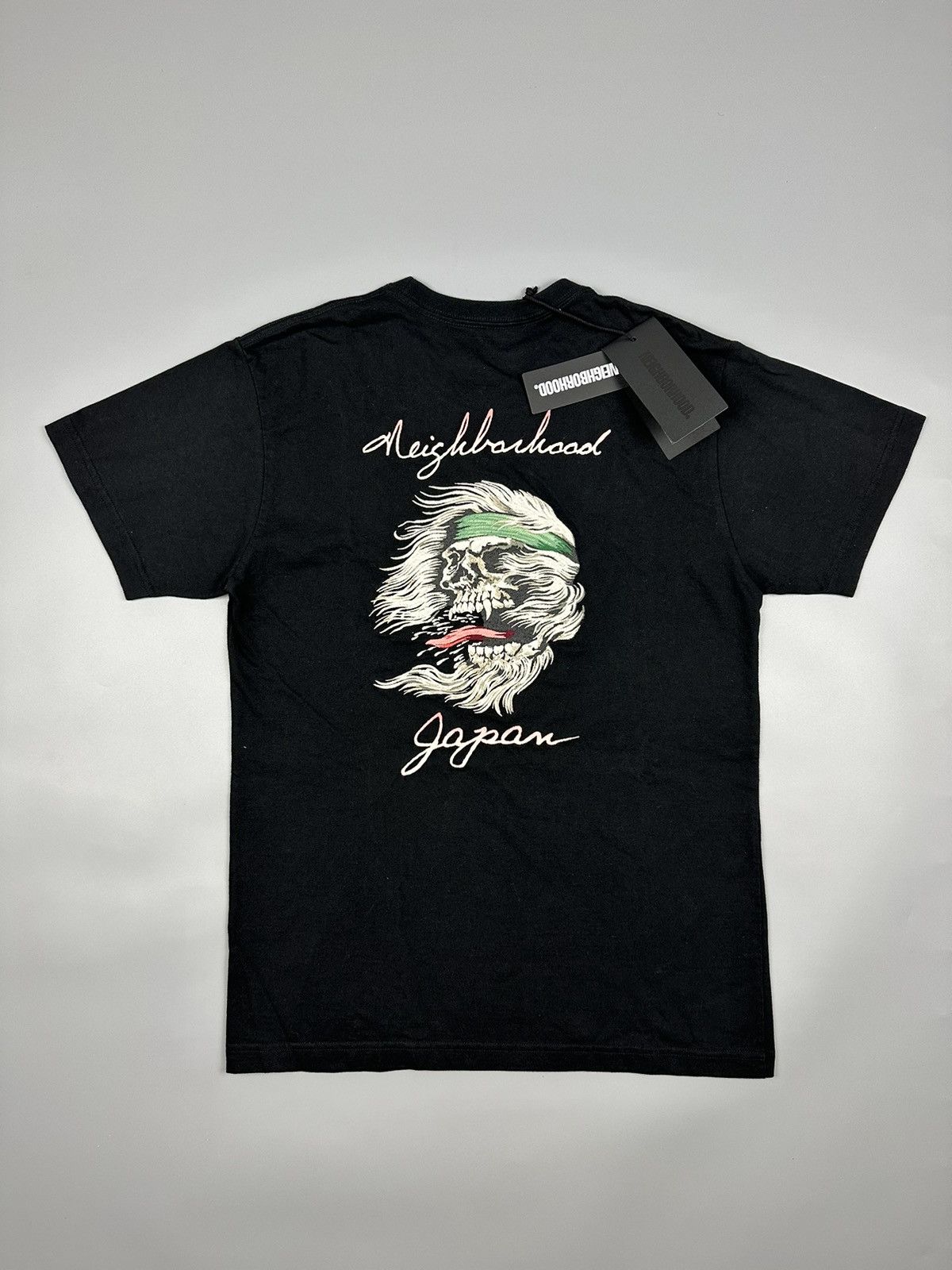 Neighborhood Neighborhood Japan Embroidery Skull Tee Size US M / EU 48-50 / 2 - 1 Thumbnail