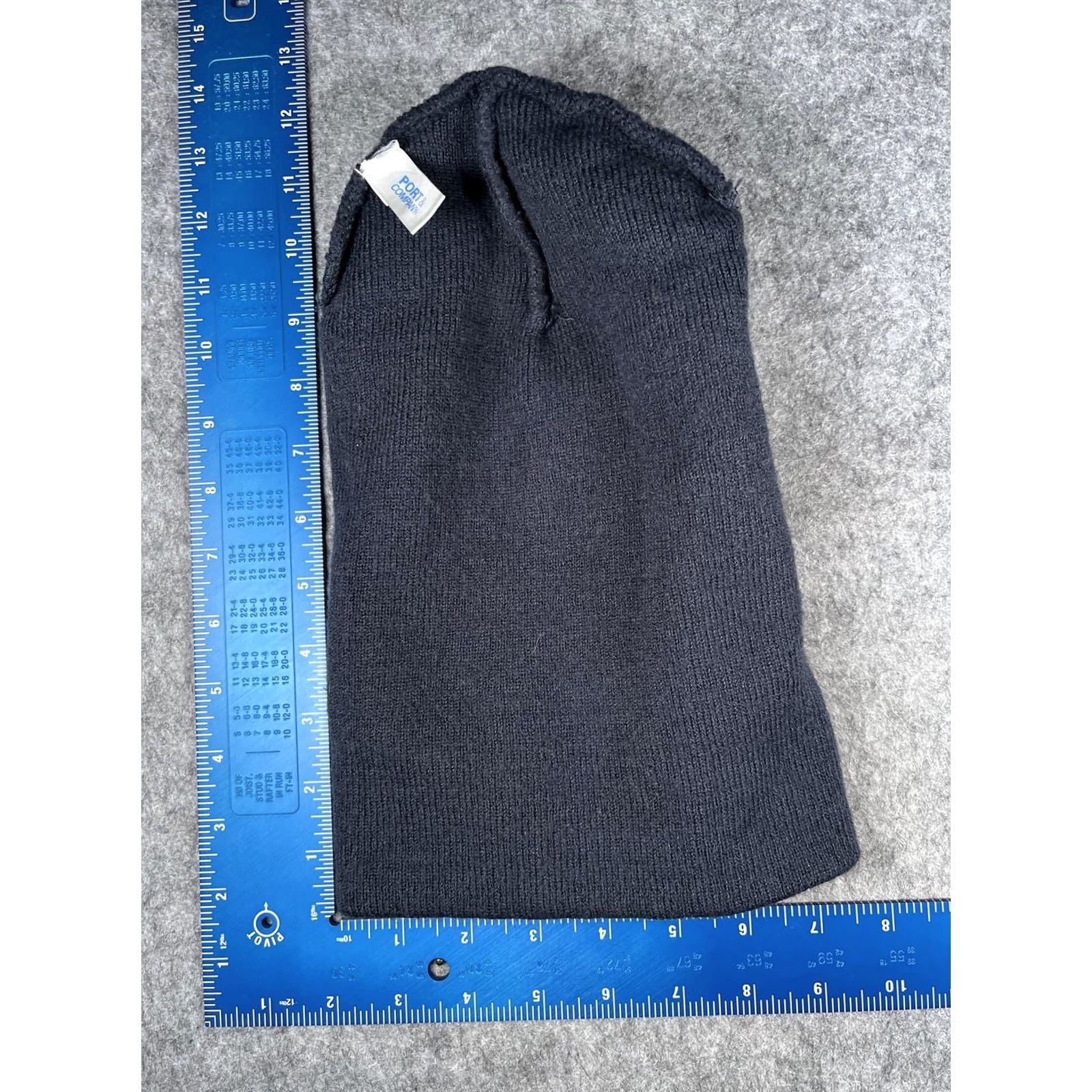 Port & Company Port & Company Hat Beanie Mens One Size Black HID Logo Knit Winter Workwear Size ONE SIZE - 6 Thumbnail
