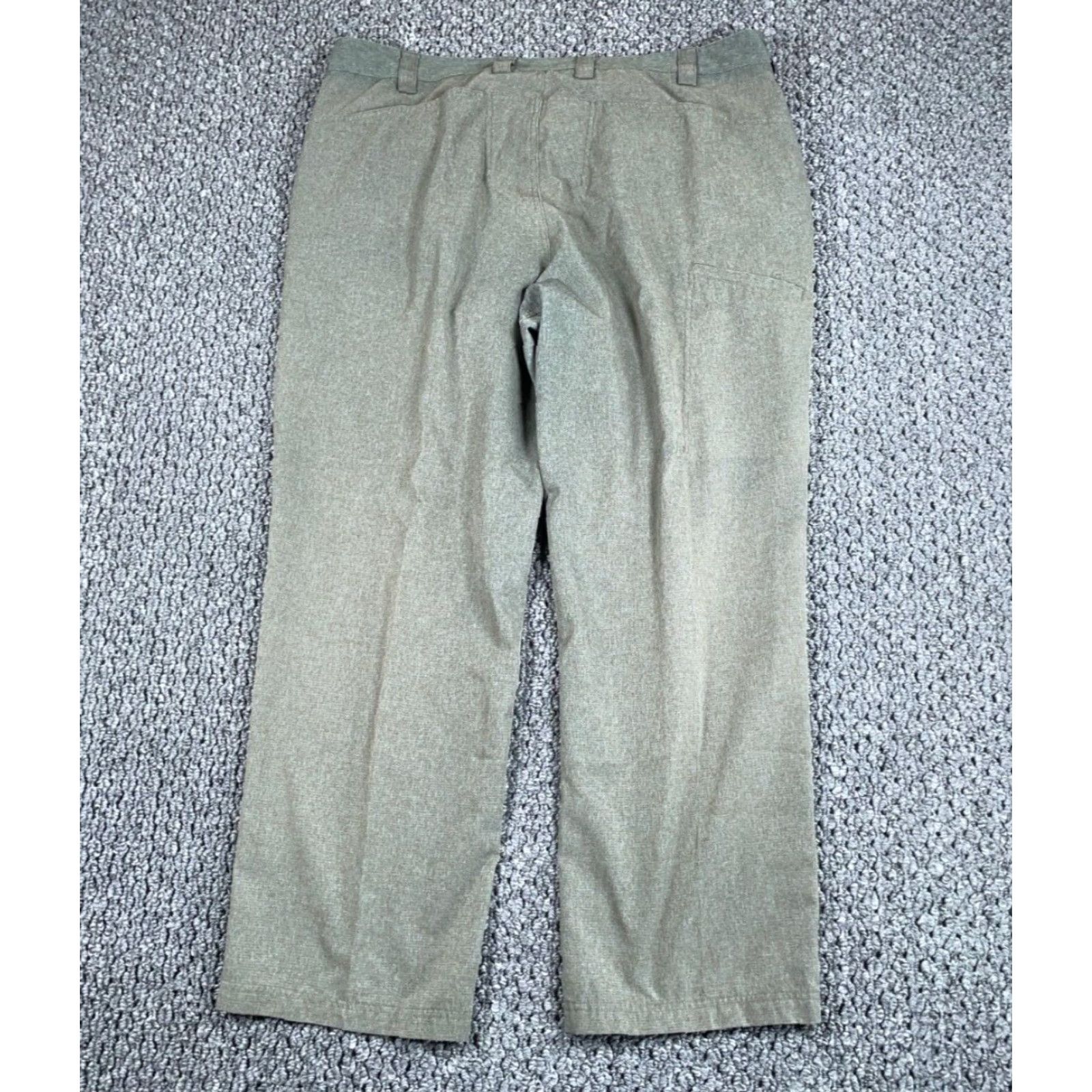 Vintage Duluth Breezeshooter Pants Men's 42 x 39 Green Lightweight Zip Pocket Outdoor Chino Casual Size US 42 / EU 58 - 2 Thumbnail