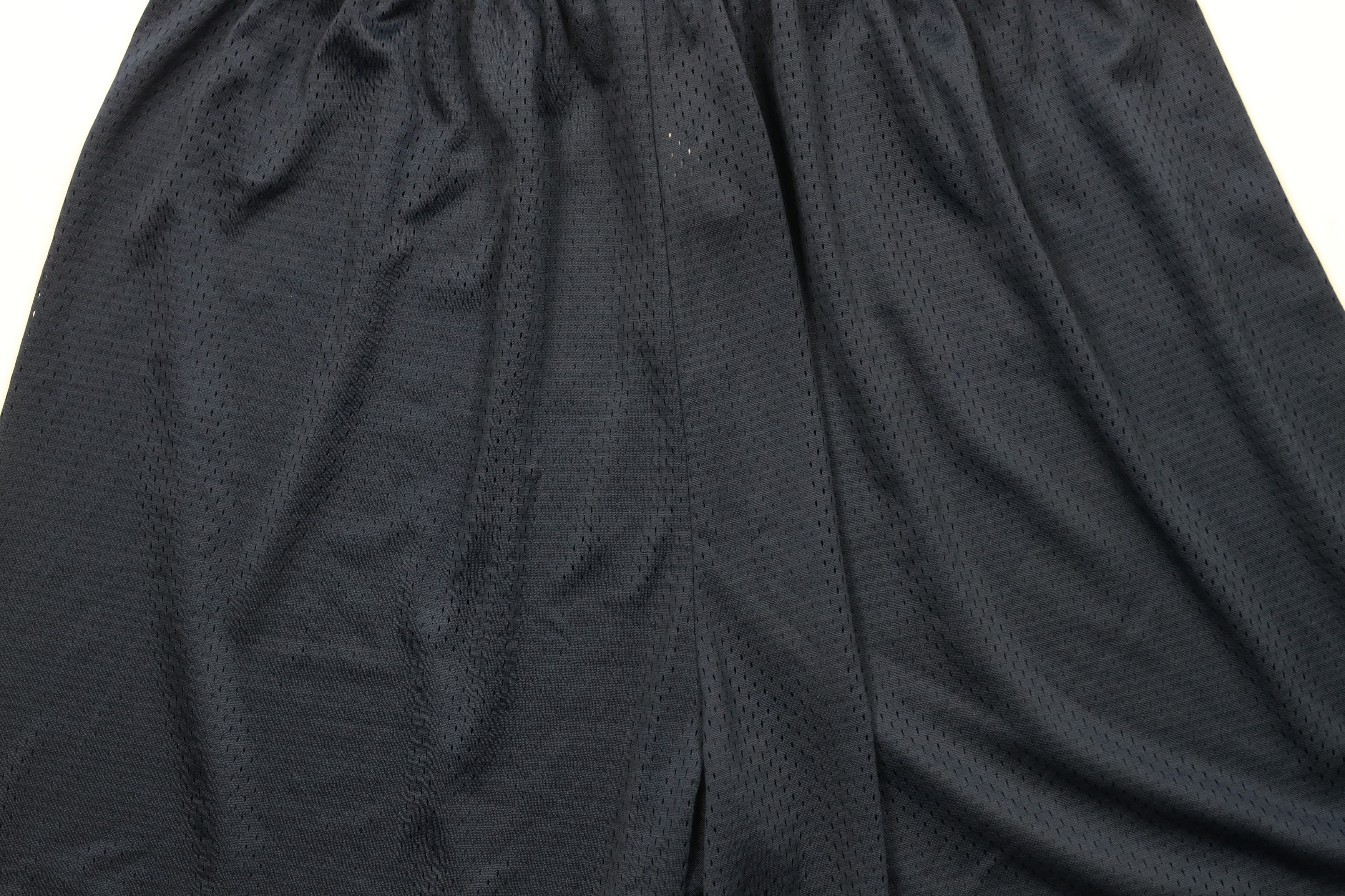 Vintage Vintage 90s Y2K Nike Scott Mini Swoosh Mesh Shorts Navy Blue Size US 38 / EU 54 - 10 Thumbnail