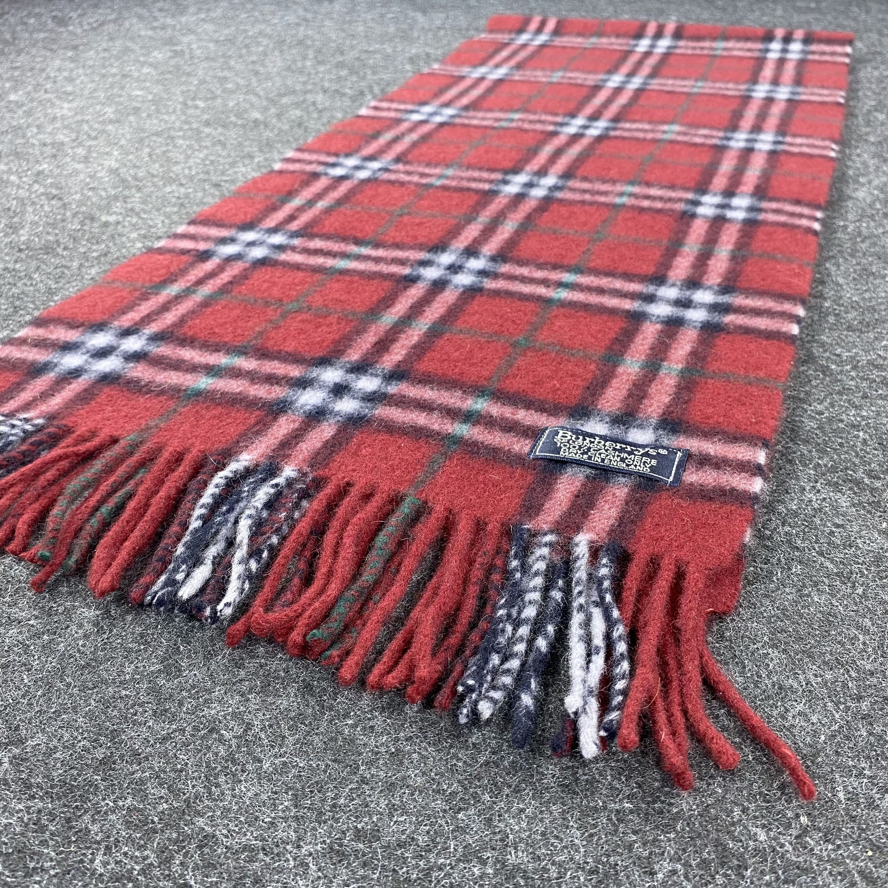 Burberry × Vintage GF10278 Burberry Scarf Neck Wear Muffler Size ONE SIZE - 4 Thumbnail