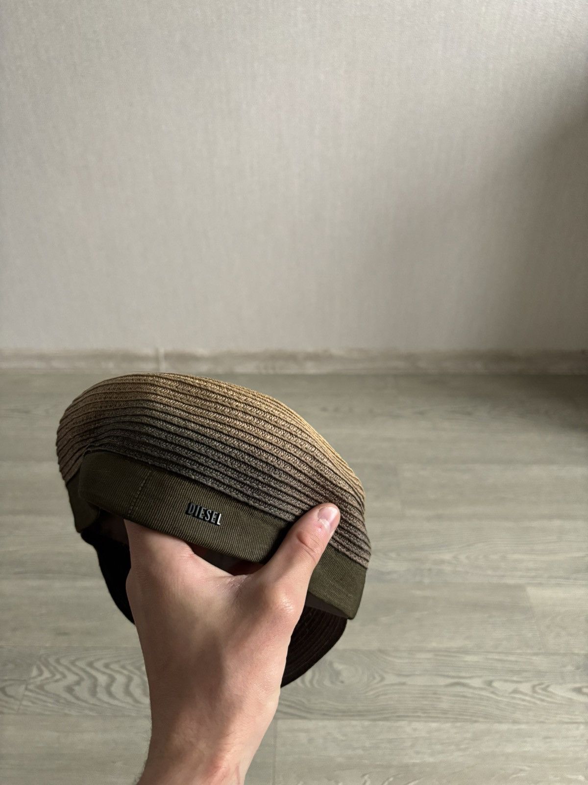 Diesel × Vintage Avantgarde Diesel Straw Cap New Size ONE SIZE - 2 Thumbnail