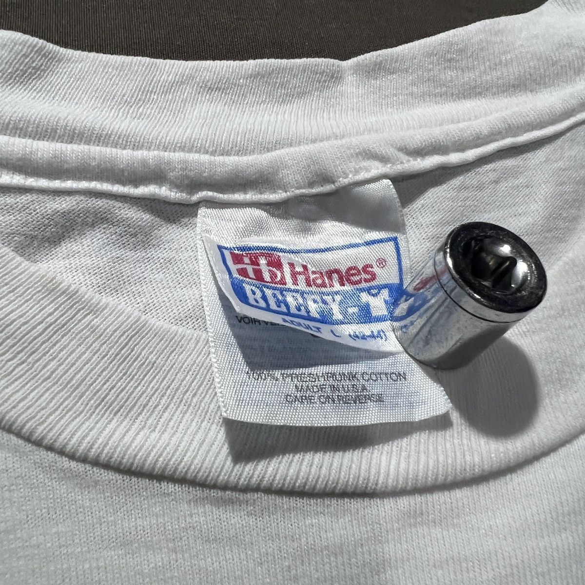 Vintage 90s LET'S GET BUCK NAKED Humor Funny Graphic Streetwear Size US L / EU 52-54 / 3 - 5 Thumbnail