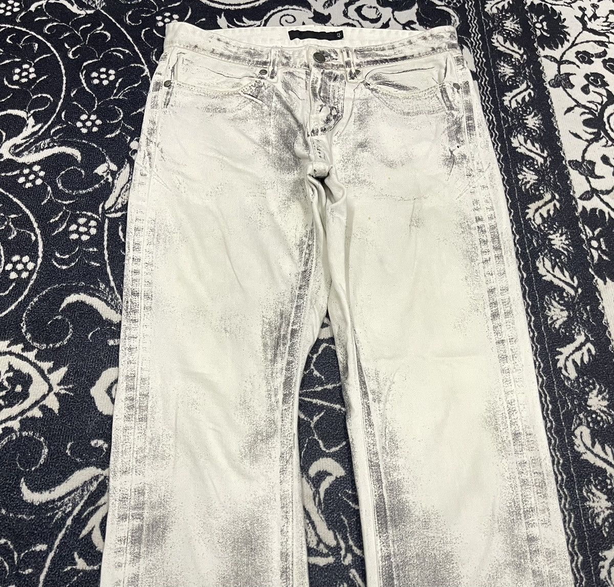 GOSTAR DE FUGA VINTAGE GOSTAR DE FUGA WASHABLE RARE DESIGN JEANS Size US 29 - 5 Thumbnail