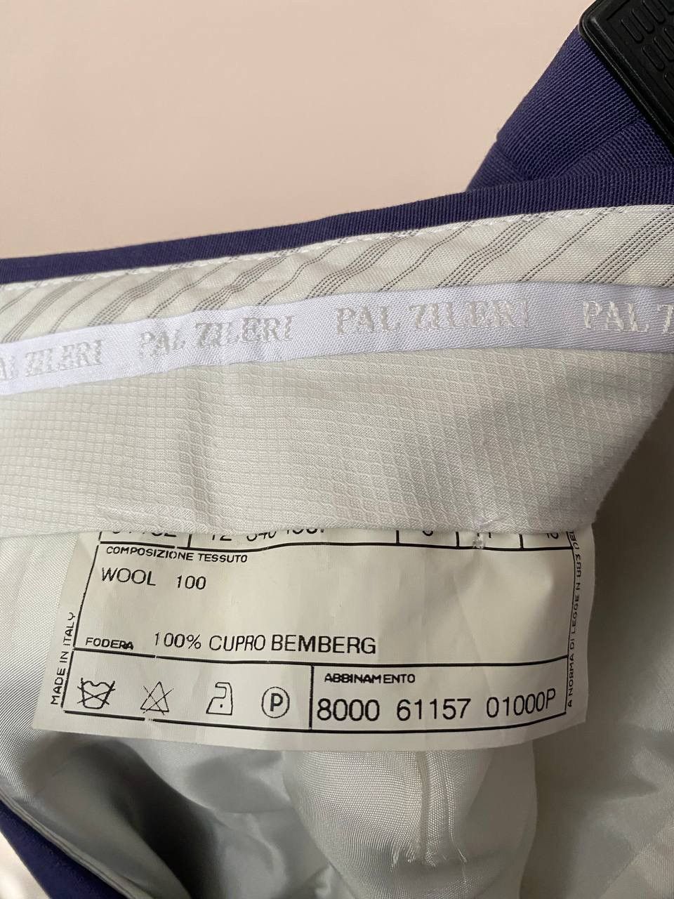 Pal Zileri 2 Pieces PAL ZILERI CERIMONIA Striped Suit One Button Sz 48R Size 48R - 24 Thumbnail