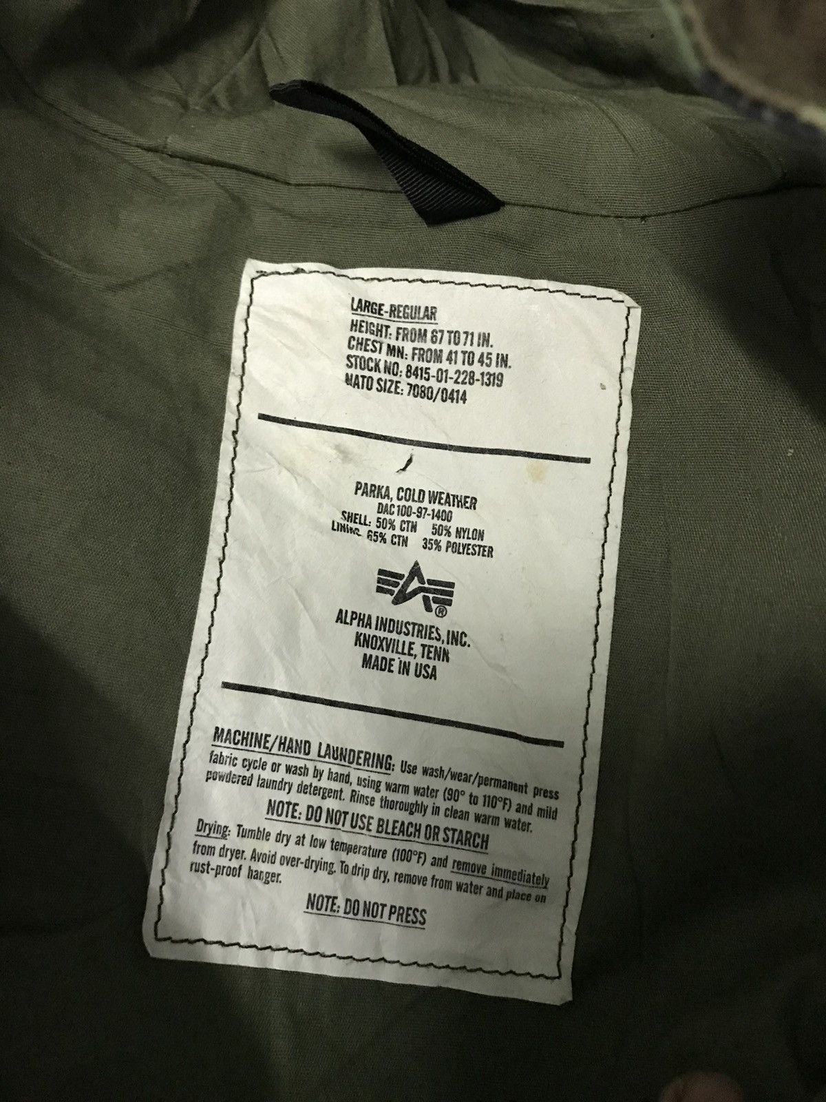 Alpha Industries × Vintage Vintage Alpha Like Jacket Size US L / EU 52-54 / 3 - 3 Thumbnail