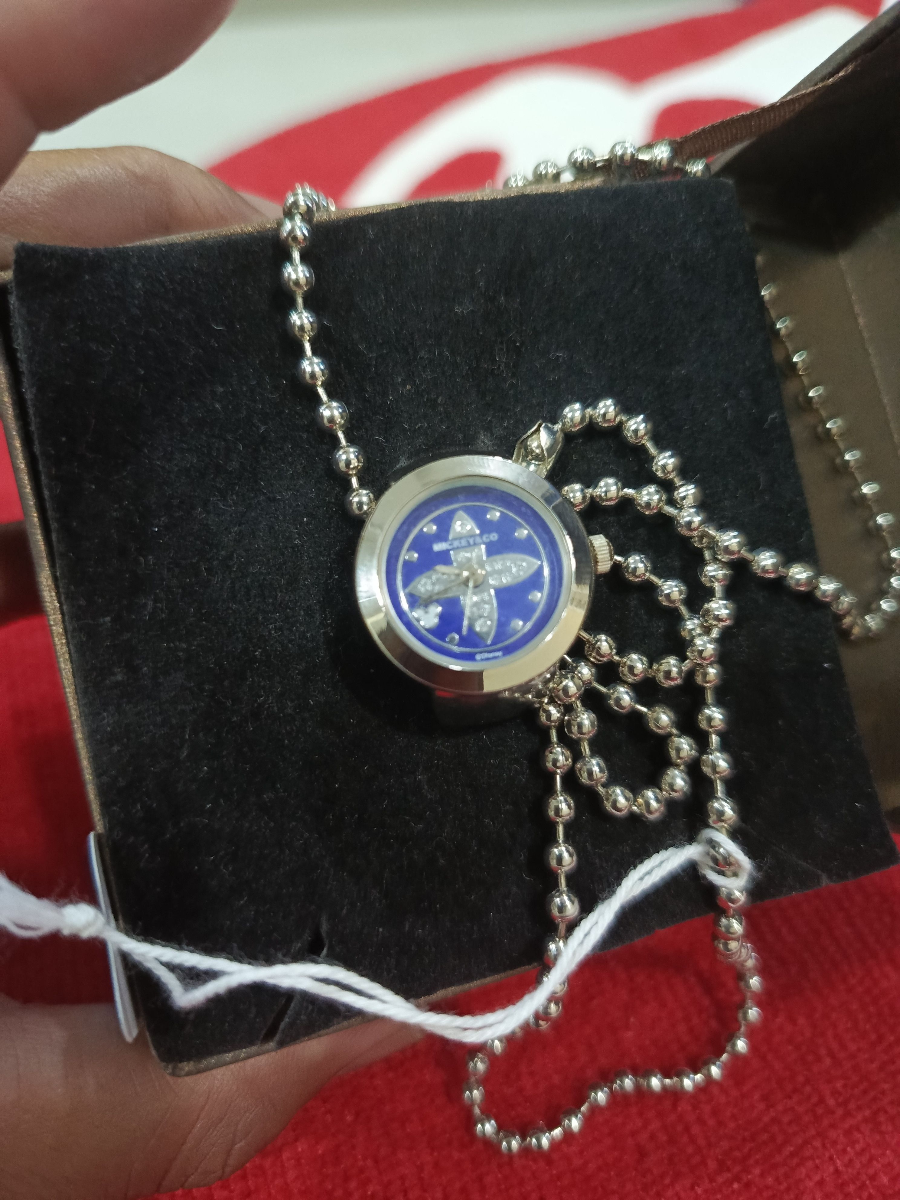 Disney Disney Mickey & Co. ring watch on a ball chain necklace. Size ONE SIZE - 7 Thumbnail