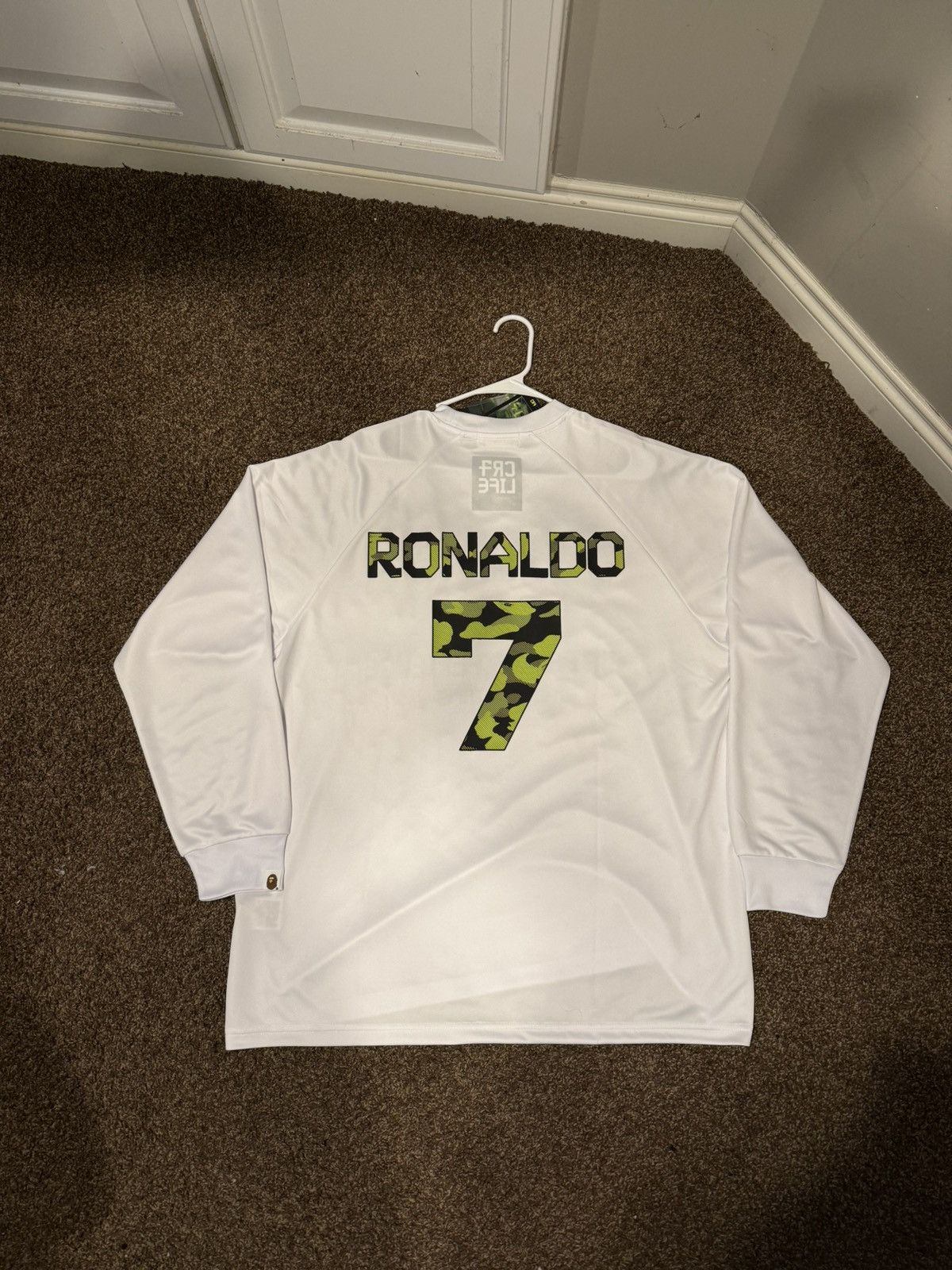 Bape Bape X CR7 Life Multi Logo Ronaldo Long Sleeve T Shirt Size US L / EU 52-54 / 3 - 2 Thumbnail