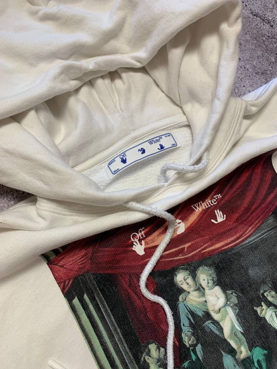 Off-White Off-White Caravaggio Painting Hoodie Size US XS / EU 42 / 0 - 7 Thumbnail