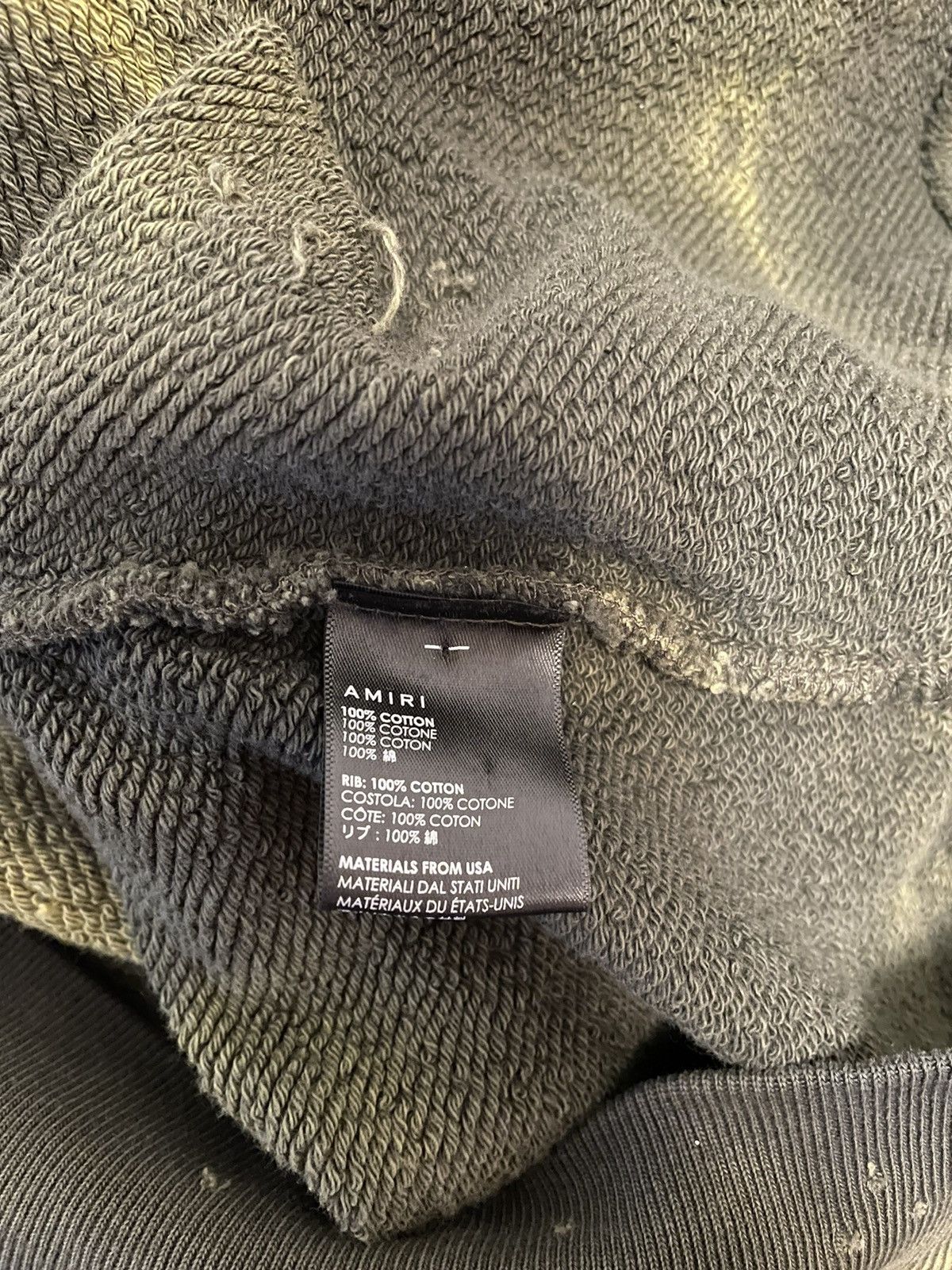 Amiri 🔥Brand New🔥Distressed Oversized Hoodie Size US S / EU 44-46 / 1 - 7 Thumbnail