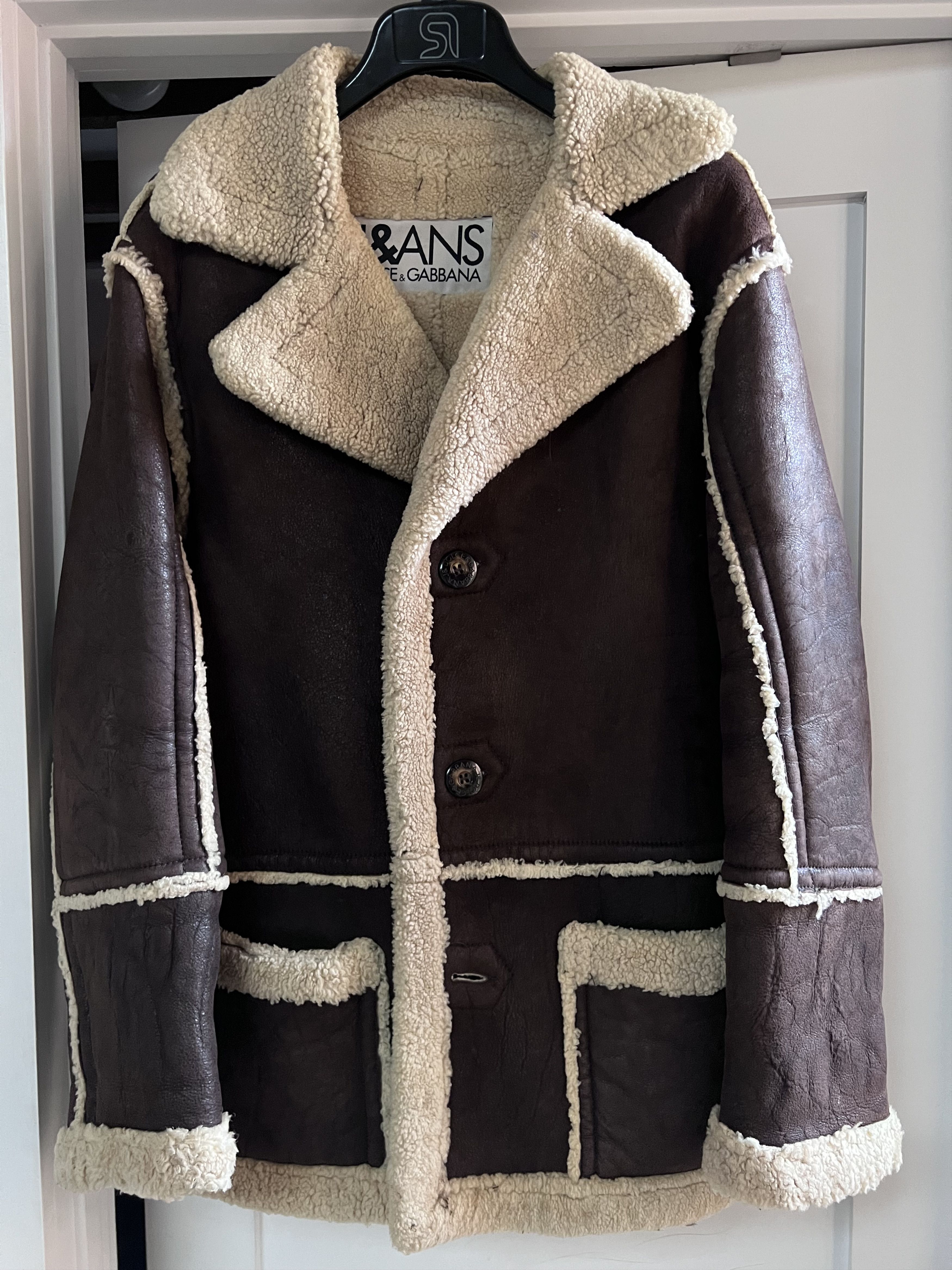 Dolce & Gabbana Dolce & Gabbana Archive Shearling 2000's Size US M / EU 48-50 / 2 - 10 Thumbnail