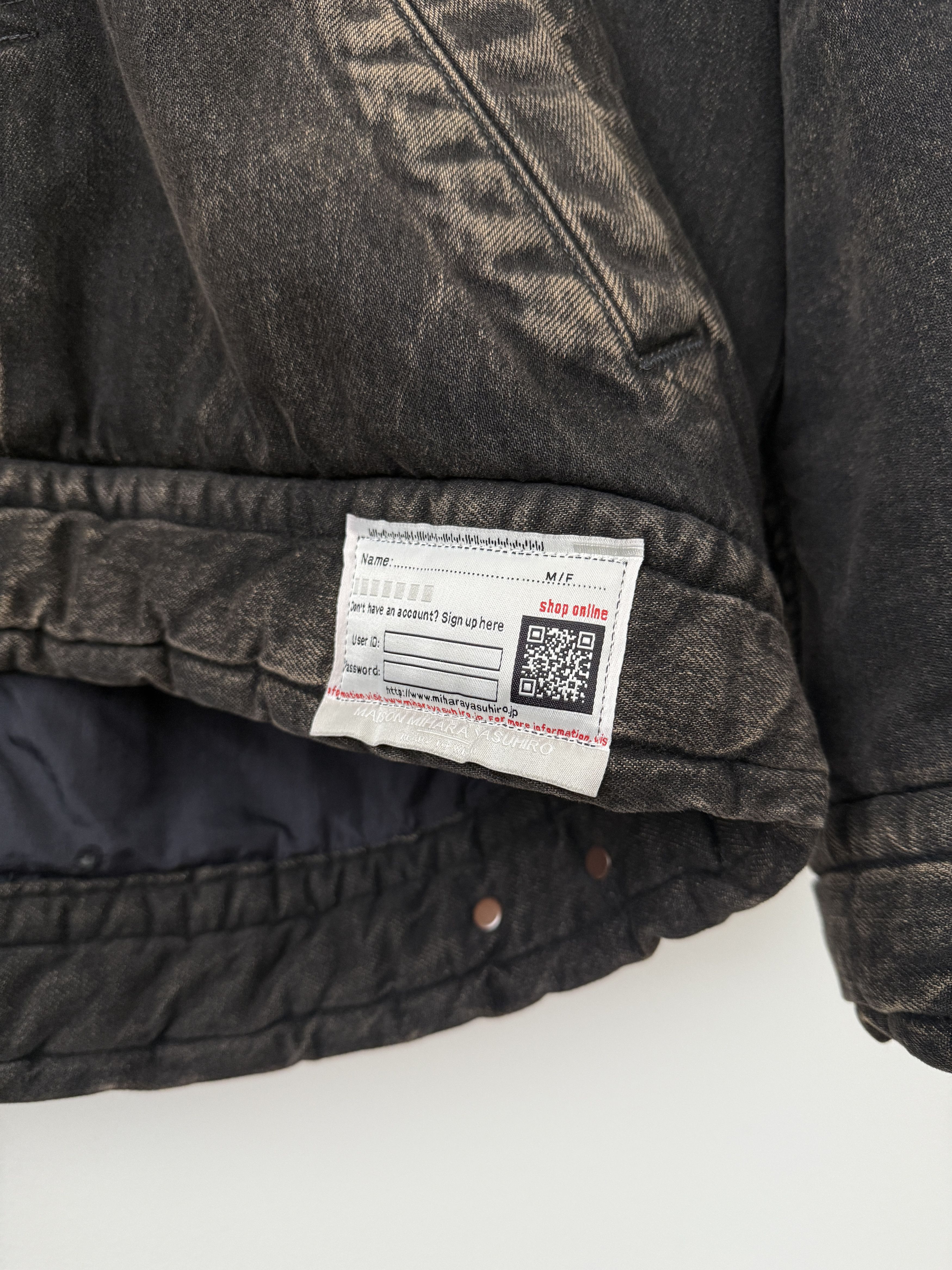 Maison MIHARA YASUHIRO Padded Denim Jacket Size US S / EU 44-46 / 1 - 12 Thumbnail