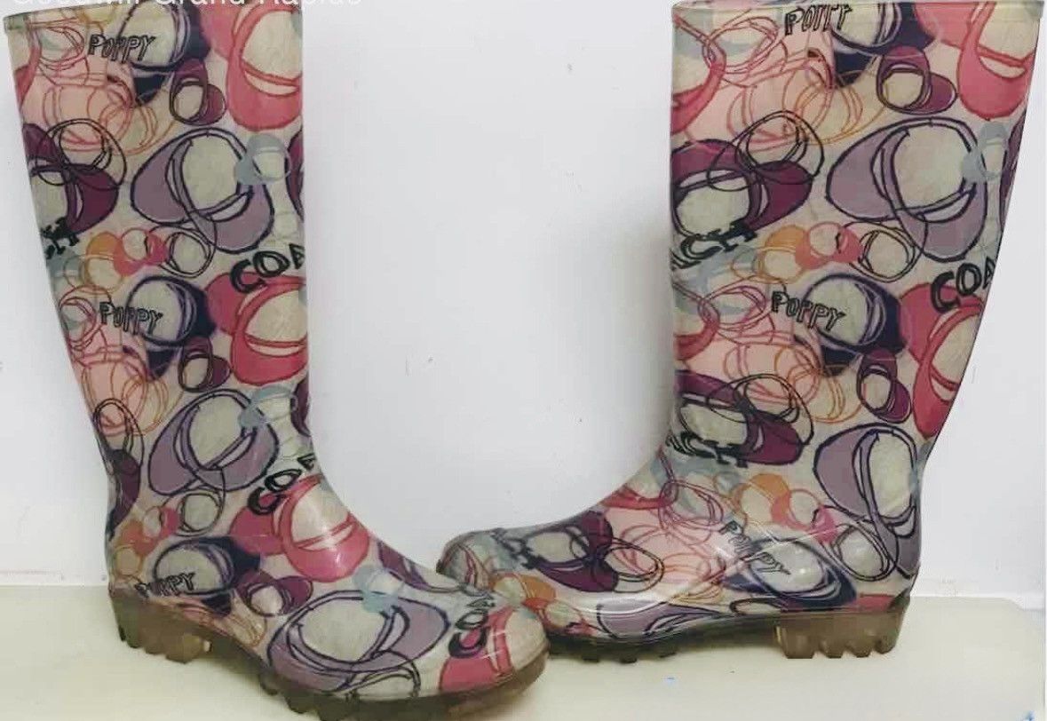 Coach Coach Poppy Style Rainboots Size US 9 / IT 39 - 3 Thumbnail