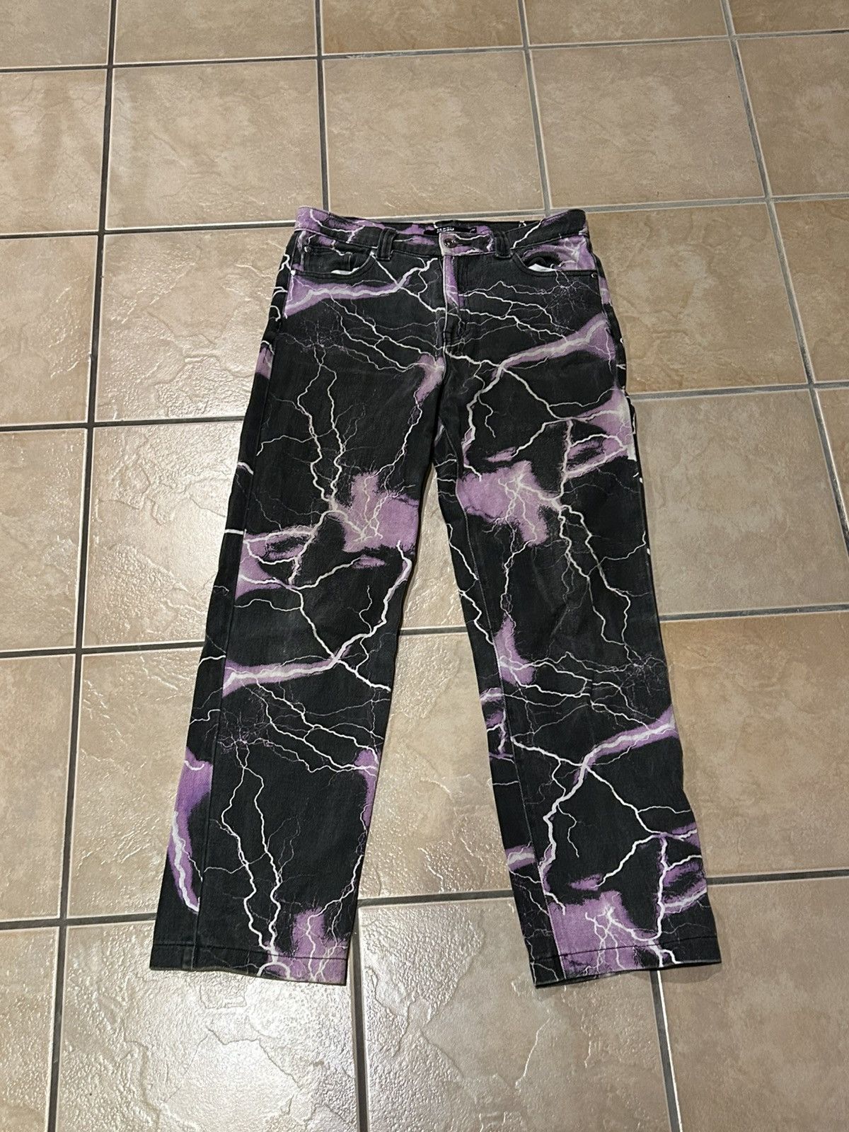 JADED LONDON Authentic Lightning Jeans