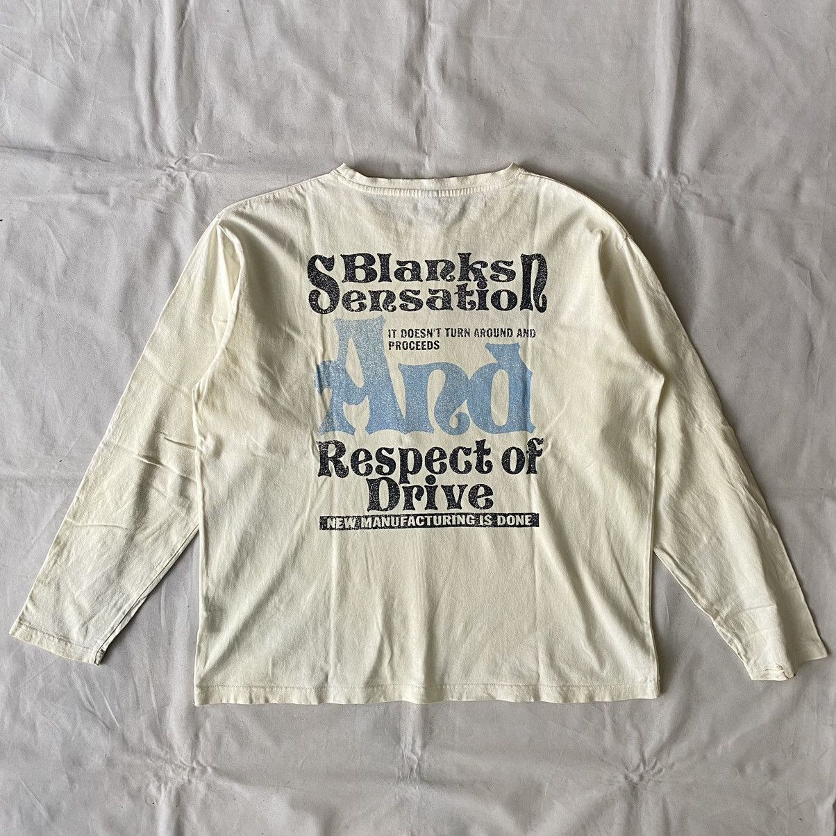 If Six Was Nine × Japanese Brand × Le Grande Bleu (L.G.B.) Vintage Streetwear Japan Blank Sensations Long Sleeve Tees Size US XL / EU 56 / 4 - 12 Thumbnail