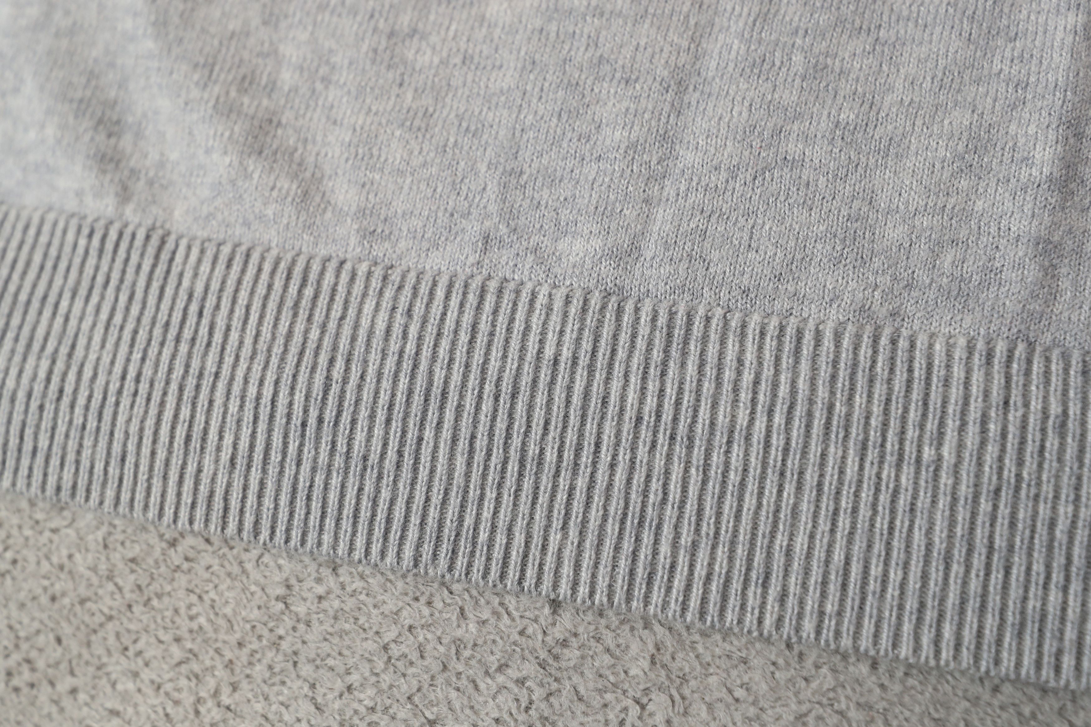Mossimo Mossimo Grey Long Sleeve Polo Sweater (L) Size US L / EU 52-54 / 3 - 4 Thumbnail