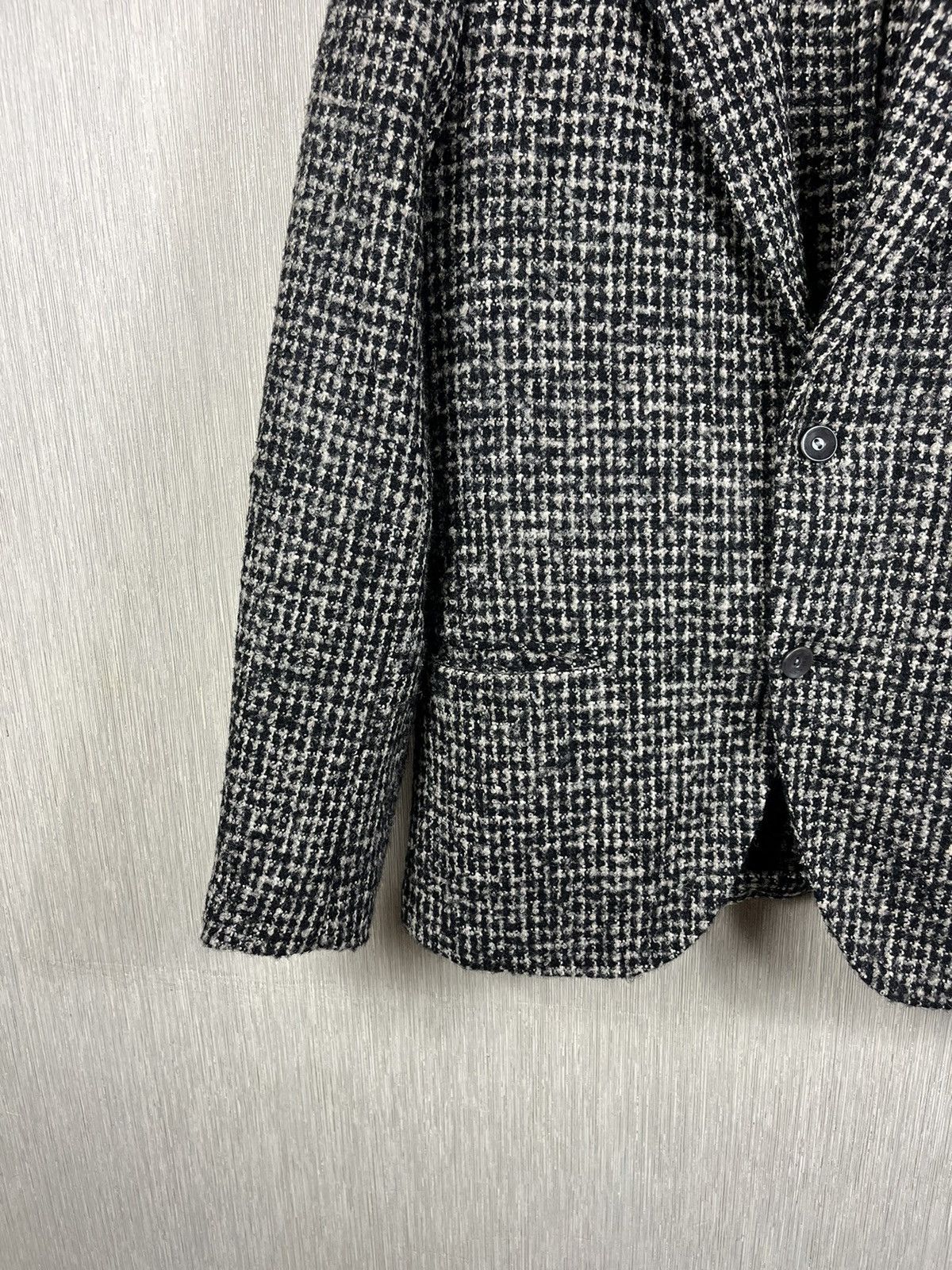 Boglioli Boglioli wool mohair alpaca blazer patterned plaid jacket Size 50R - 7 Thumbnail