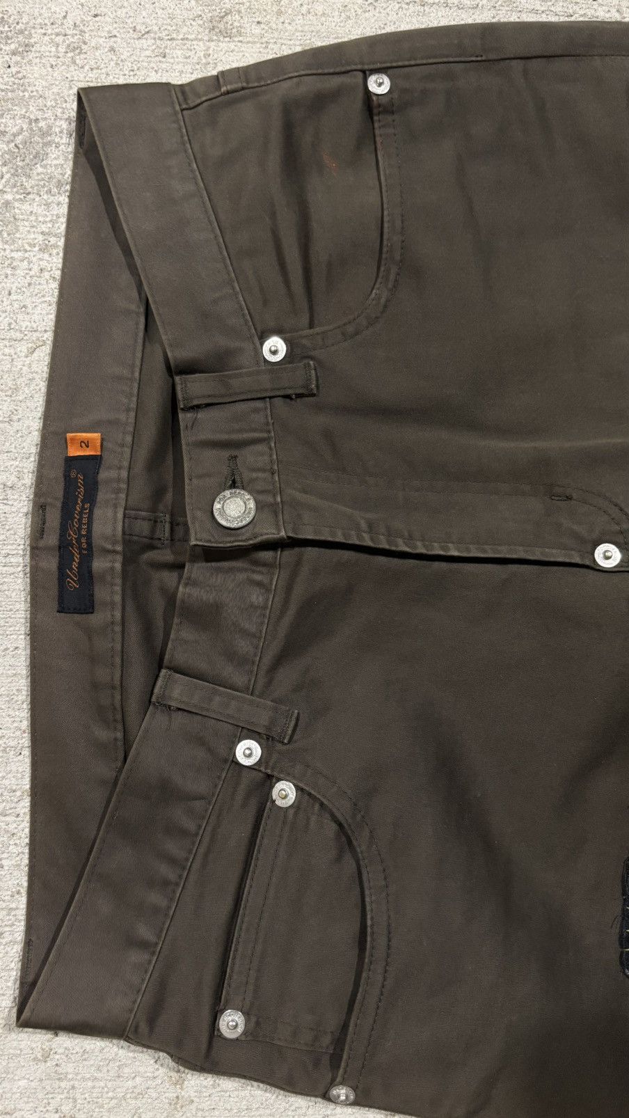 Undercover Undercover AW2007 Sample Scab Denim Size US 31 - 3 Thumbnail