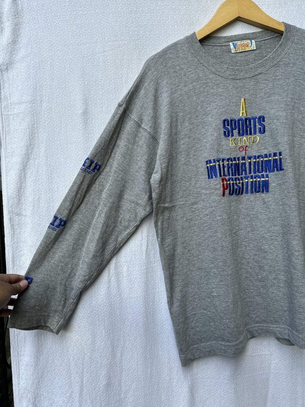 14th Addiction × 20471120 × Japanese Brand Equipment Vassal Patched Japanese Style Longsleeve Size US L / EU 52-54 / 3 - 4 Thumbnail