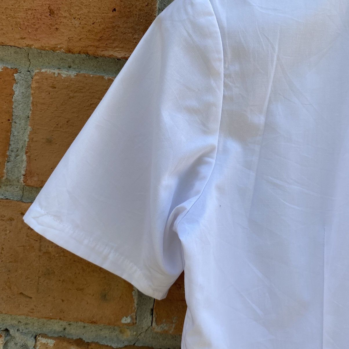 Japanese Brand BODY LINE Y2K Punk White Grace Shirt Size S / US 4 / IT 40 - 13 Thumbnail
