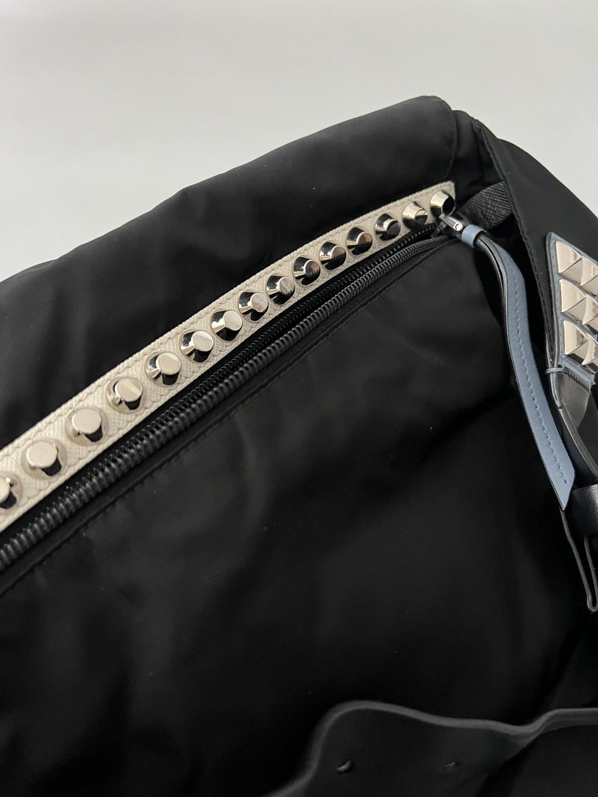 Prada Prada Nylon Vela Studded Belt Bag Size ONE SIZE - 12 Thumbnail