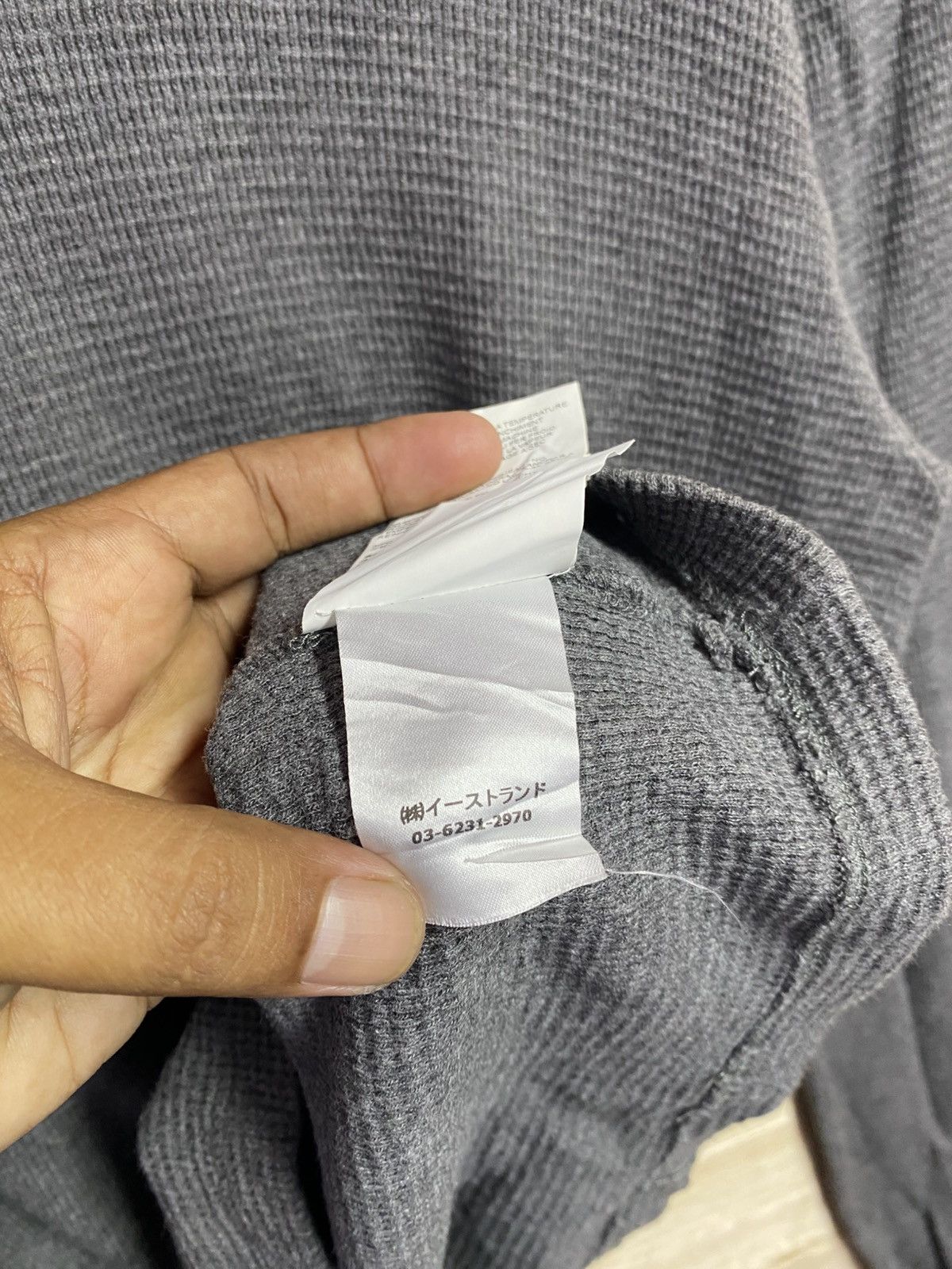 Off-White Off-White Main Label Owl Waffle Hoodie Black White Quote Size US XL / EU 56 / 4 - 7 Thumbnail