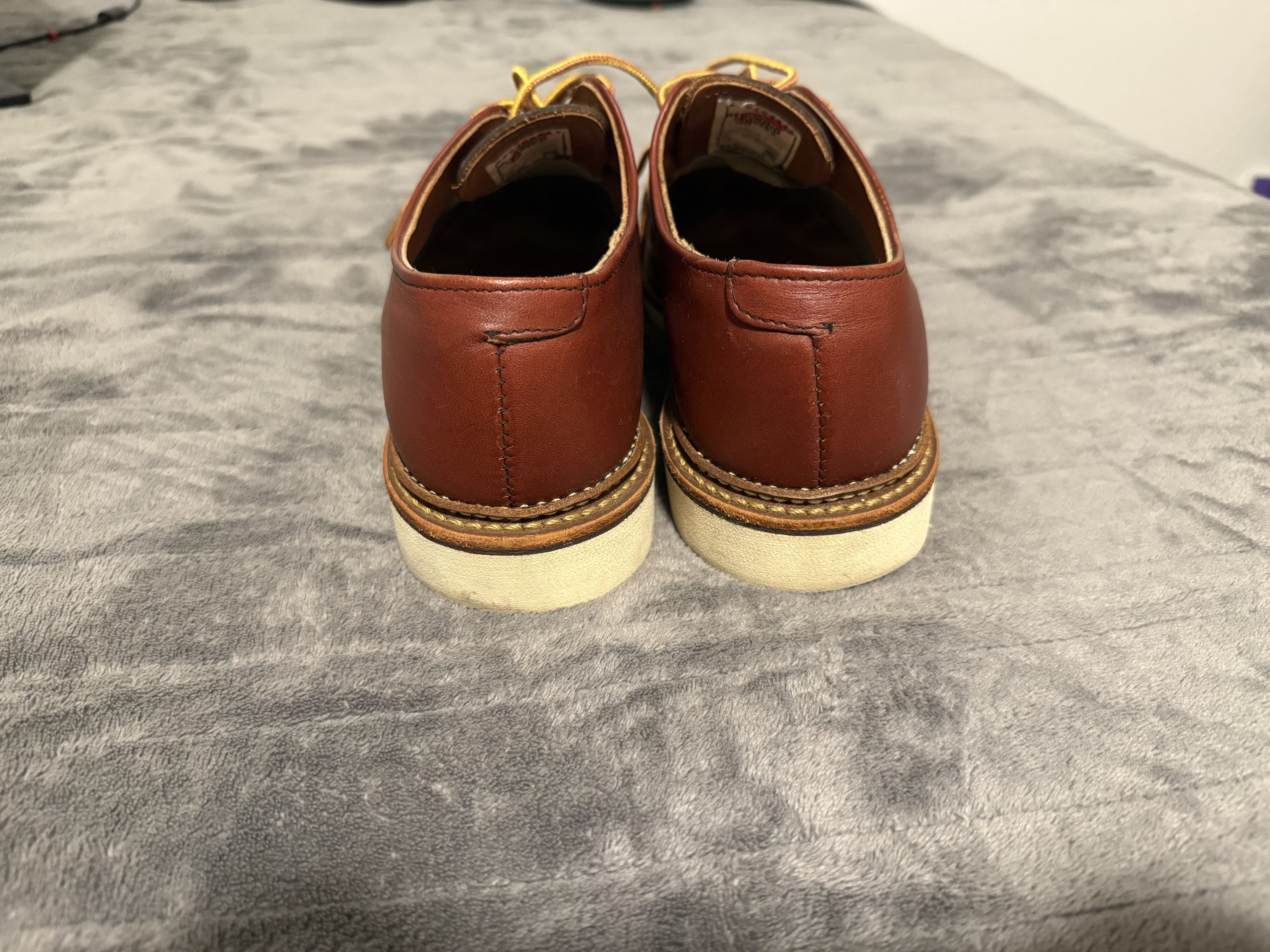 Red Wing Red Wing Shop Moc Oxford in Oro Legacy Leather Size US 7.5 / EU 40-41 - 4 Thumbnail