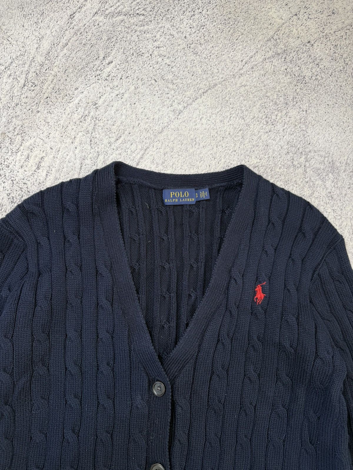 Polo Ralph Lauren Vintage Polo Ralph Lauren Knit Sweater Cardigan Y2K Size S / US 4 / IT 40 - 10 Thumbnail
