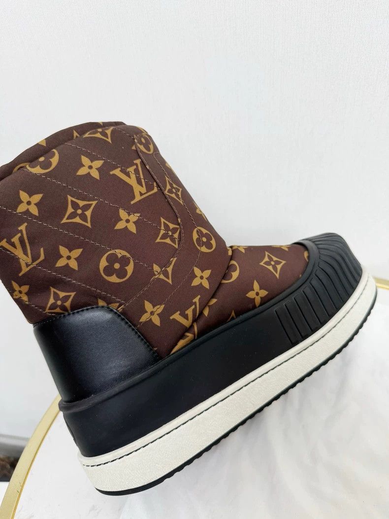 Louis Vuitton Louis Vuitton Brown Snow Boots Size 36 -2505 Size US 5 / IT 35 - 3 Thumbnail