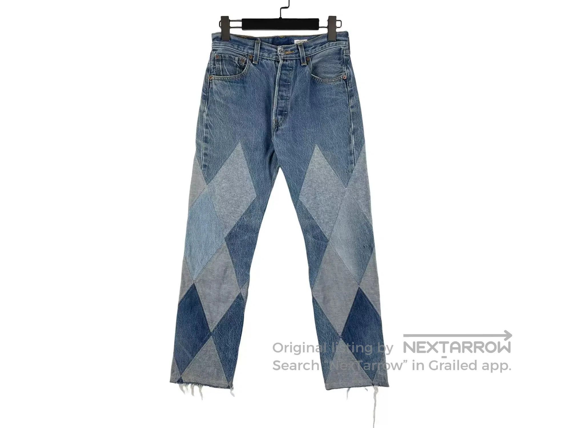 Old Park Old Park Argyle Remake Levi's Jeans. Size 29" - 1 Thumbnail