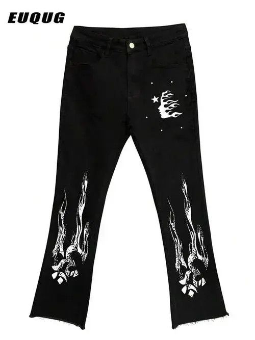 Jean Minako x Riyo Washed Stacked Distressed Ripped Skinny Jeans Size US 32 / EU 48 - 5 Thumbnail