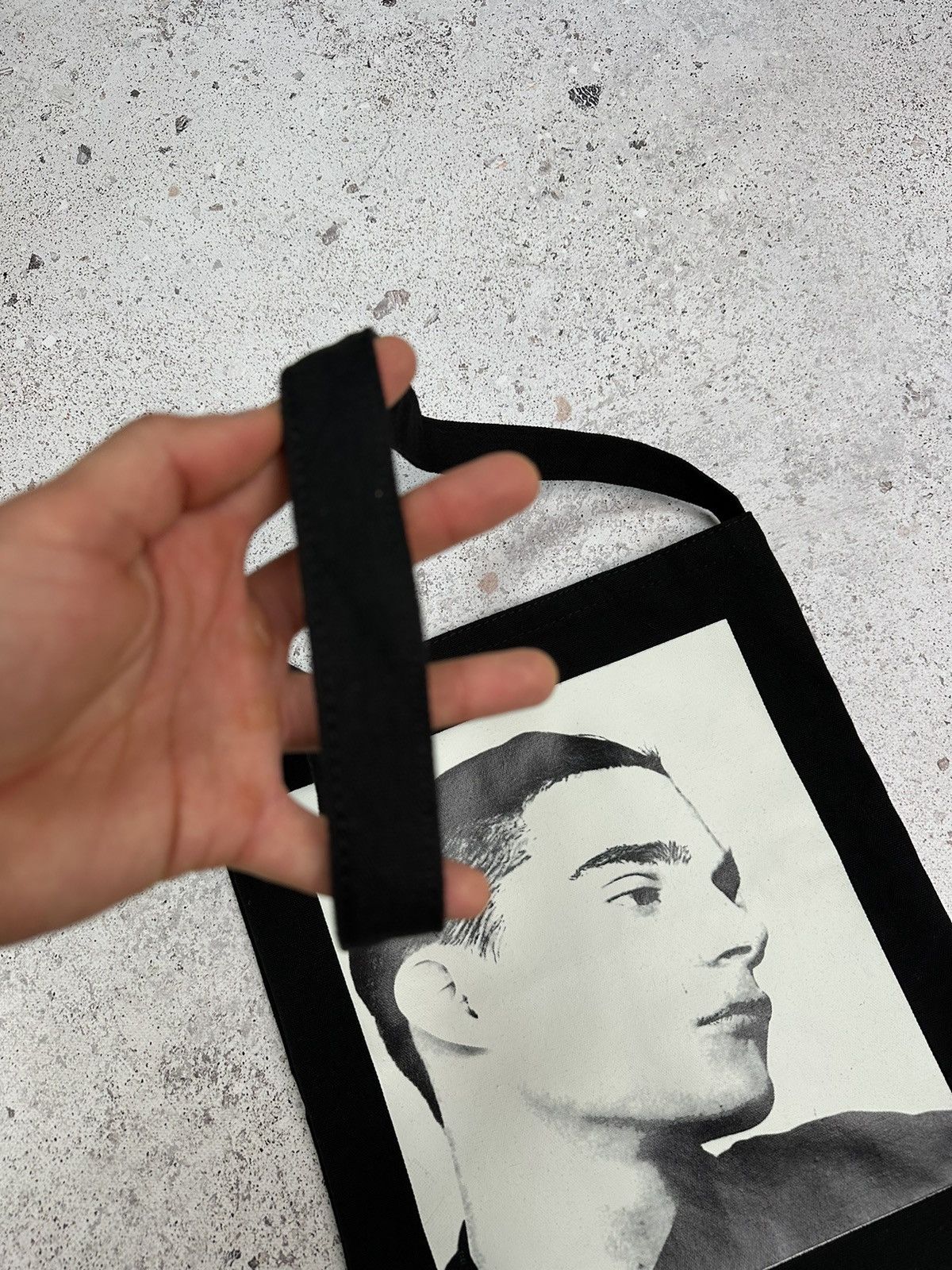 Other Cool tote bag Unisex One size Black Men’s portrait Raf Size ONE SIZE - 8 Thumbnail