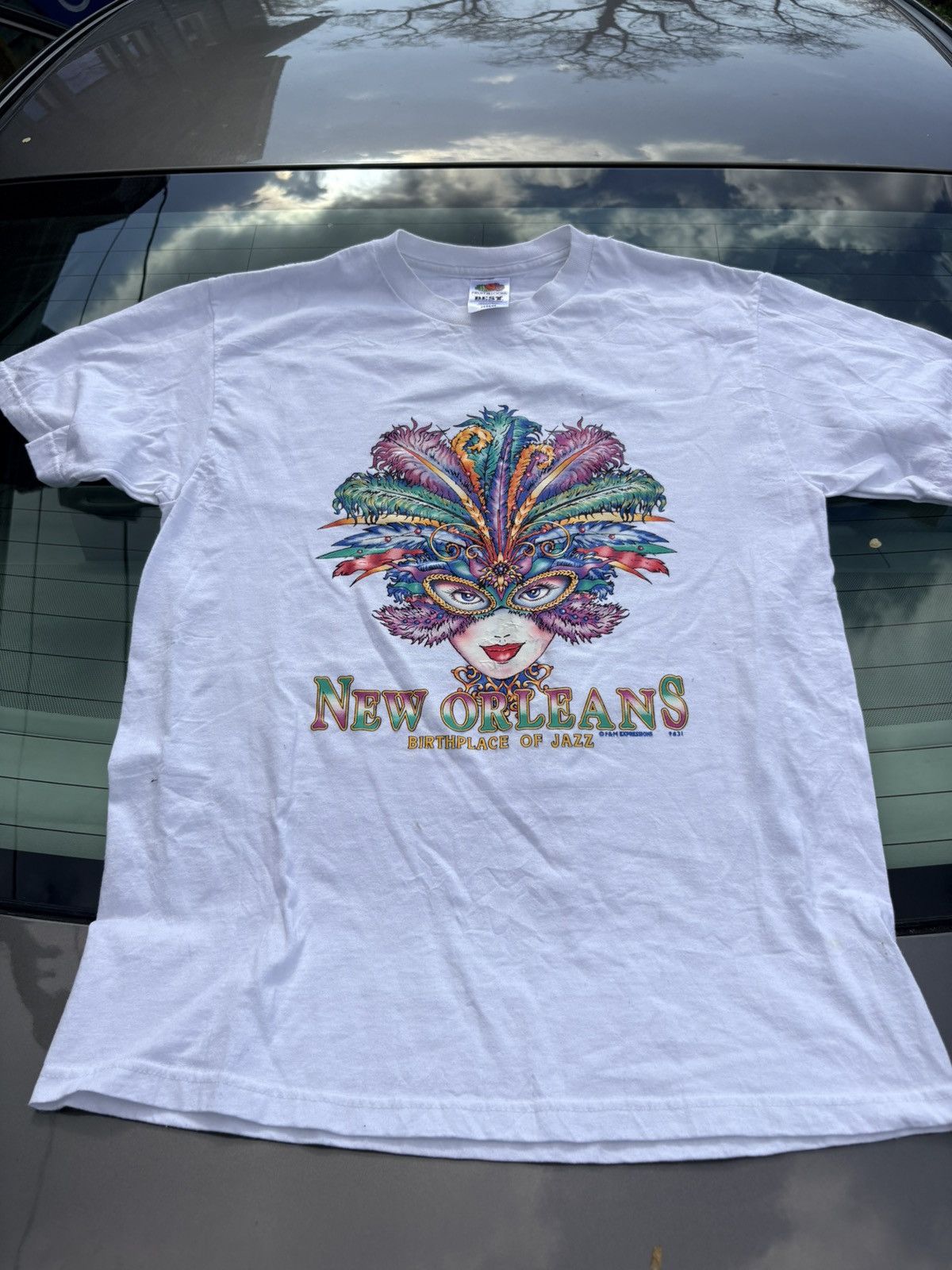 Fruit Of The Loom Vintage New Orleans “Birthplace of Jazz” tee Size US M / EU 48-50 / 2 - 1 Thumbnail