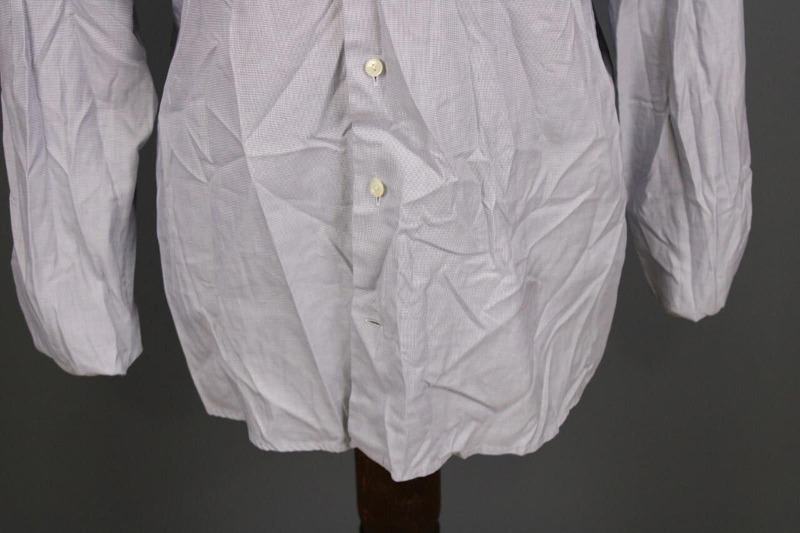 Eton Eton Slim Fit Blue Luxury Dress Shirt Size 43 / 17 / XL Size US M / EU 48-50 / 2 - 2 Thumbnail