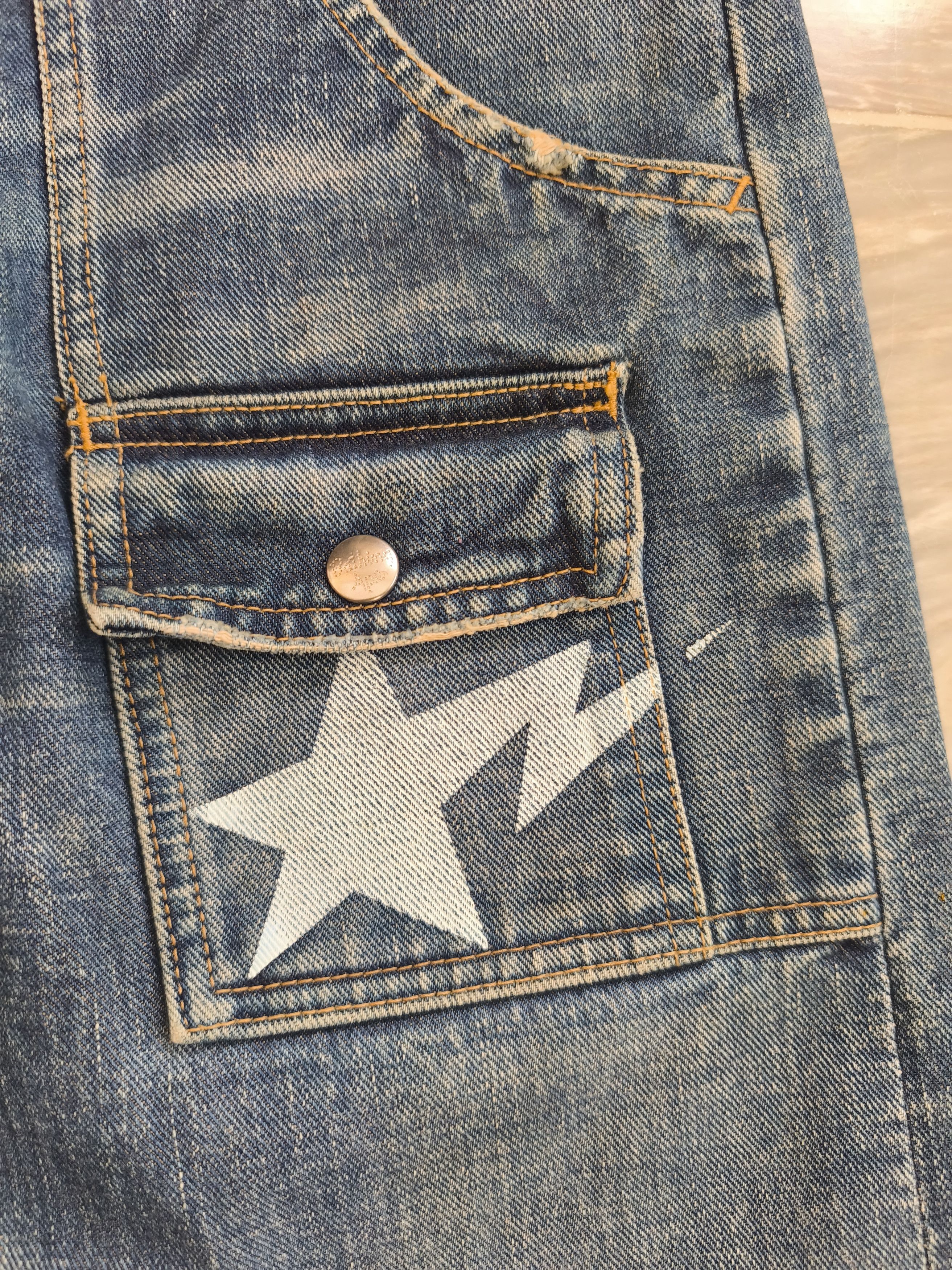 Bape OG Bapesta Denim Pants Selvedge Size US 32 / EU 48 - 3 Thumbnail