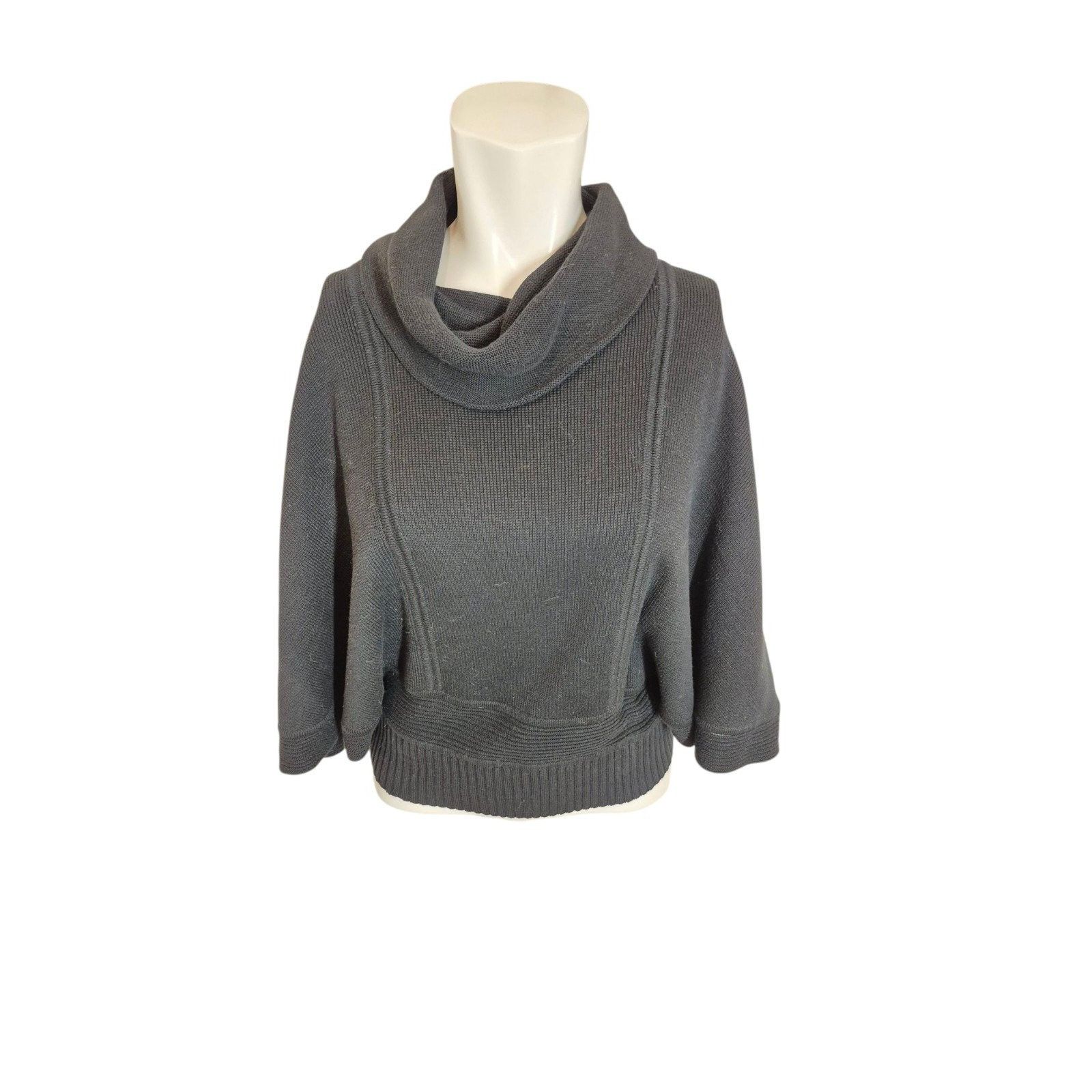 Other Bordado Vintage Pima Cotton Sweater Cowl Neck Dolman Sleeve Size S / US 4 / IT 40 - 1 Thumbnail
