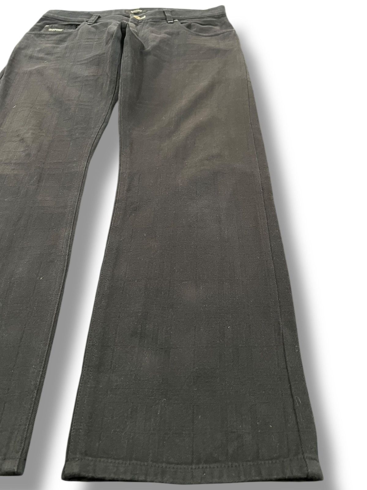 Black Label × Burberry × Burberry Prorsum Vintage Burberry Distinctive Pattern Batman Pocket Denim Size US 33 - 4 Thumbnail